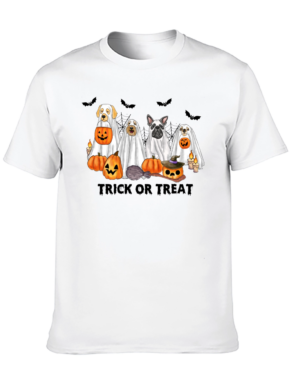 Halloween Ghost Dog T-Shirt