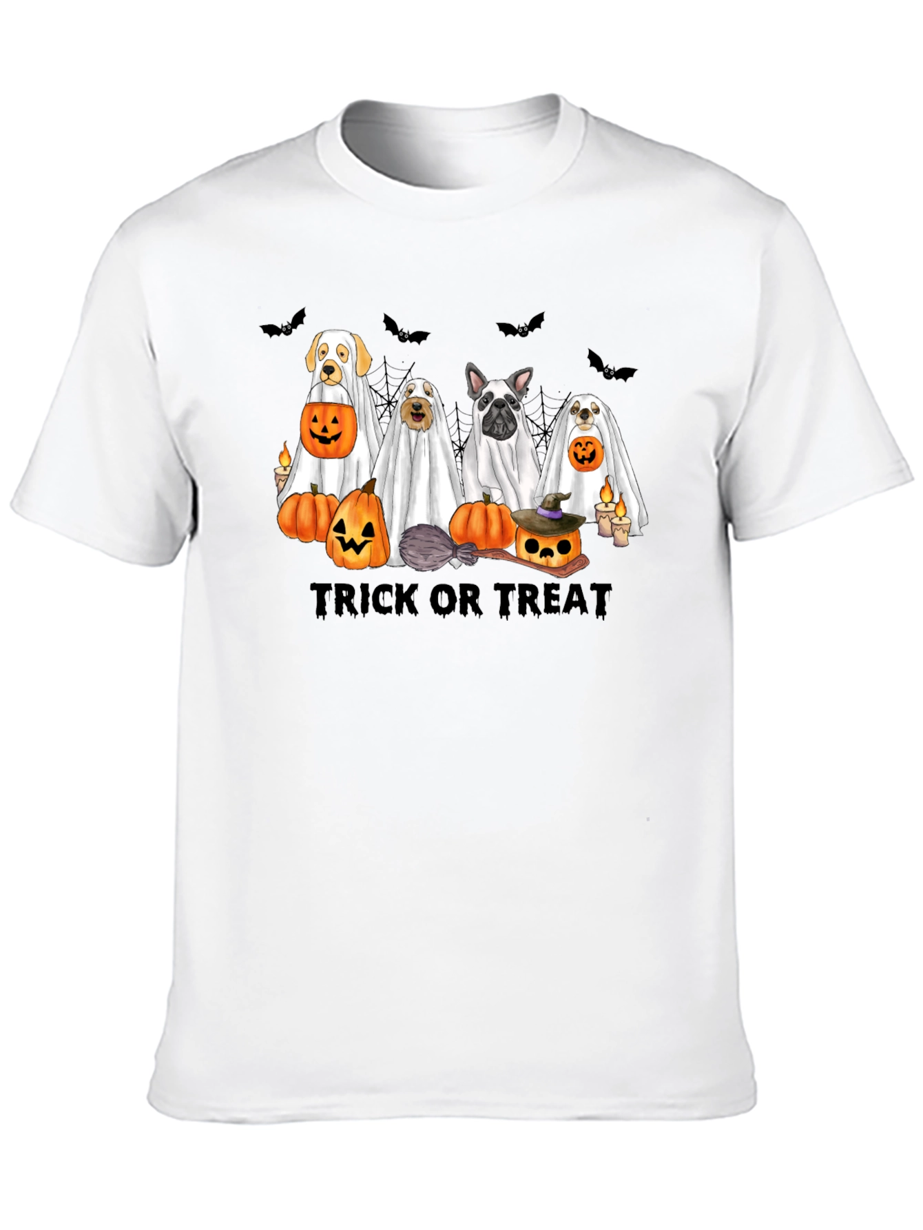 Halloween Ghost Dog T-Shirt
