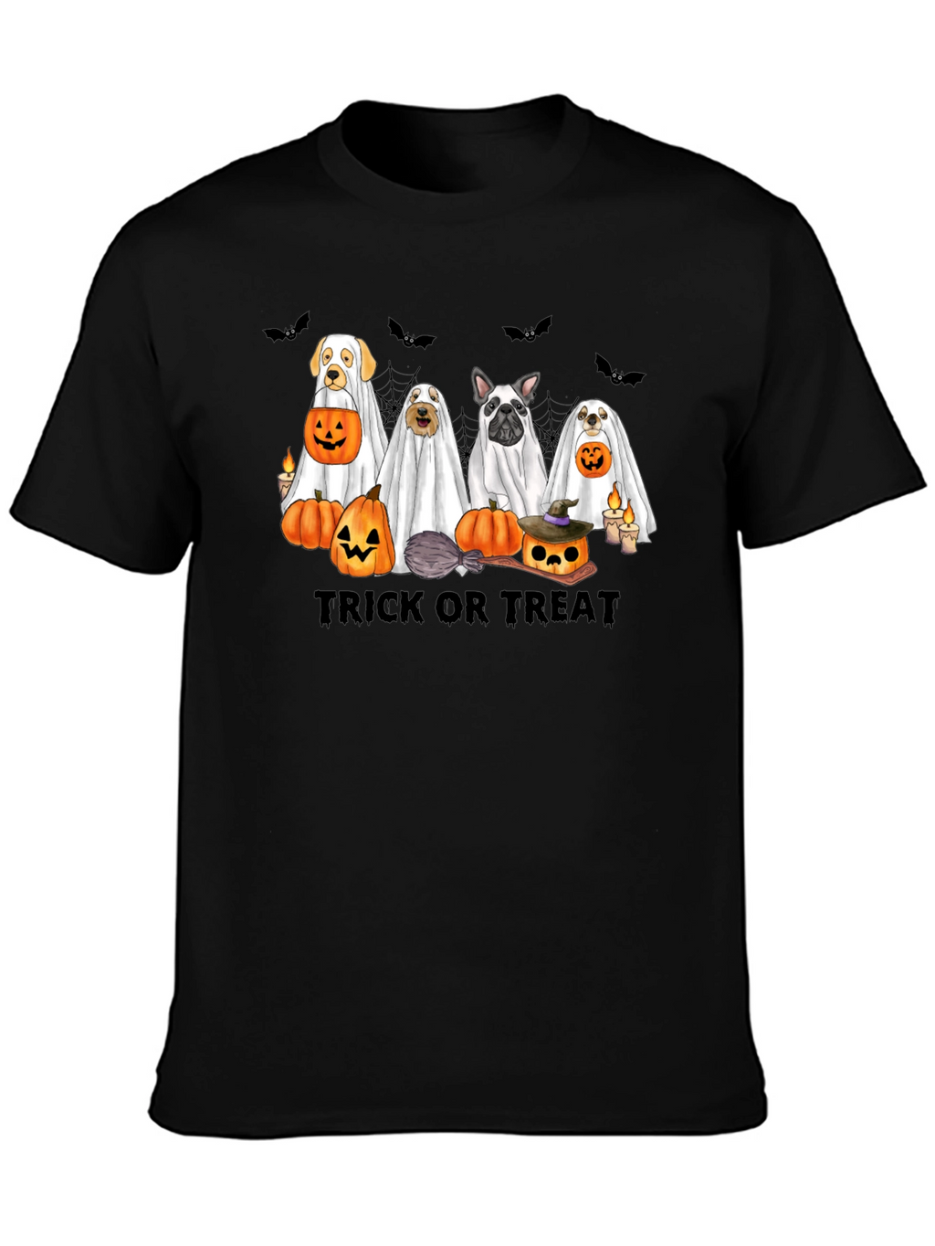 Halloween Ghost Dog T-Shirt