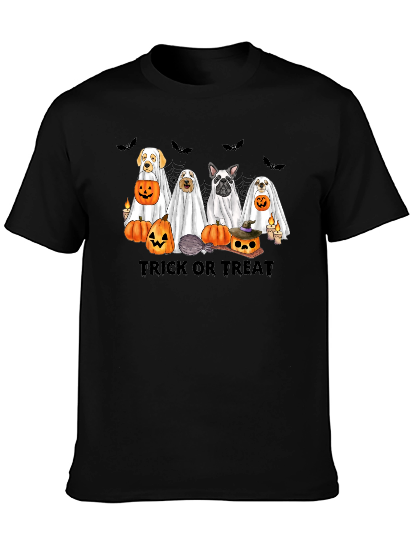 Halloween Ghost Dog T-Shirt