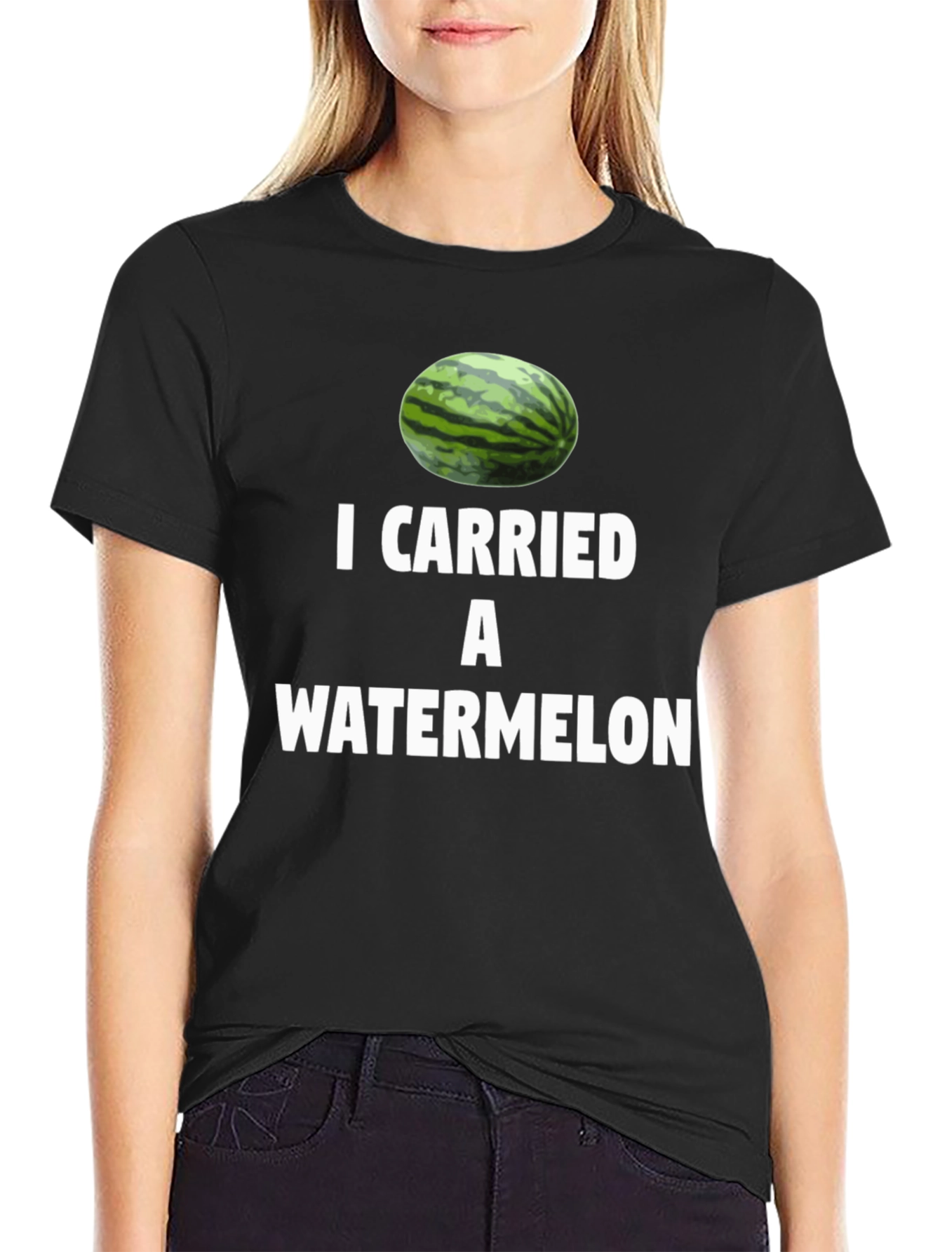 I Carried A Watermelon T-Shirt Funny Movie Inspired Tee