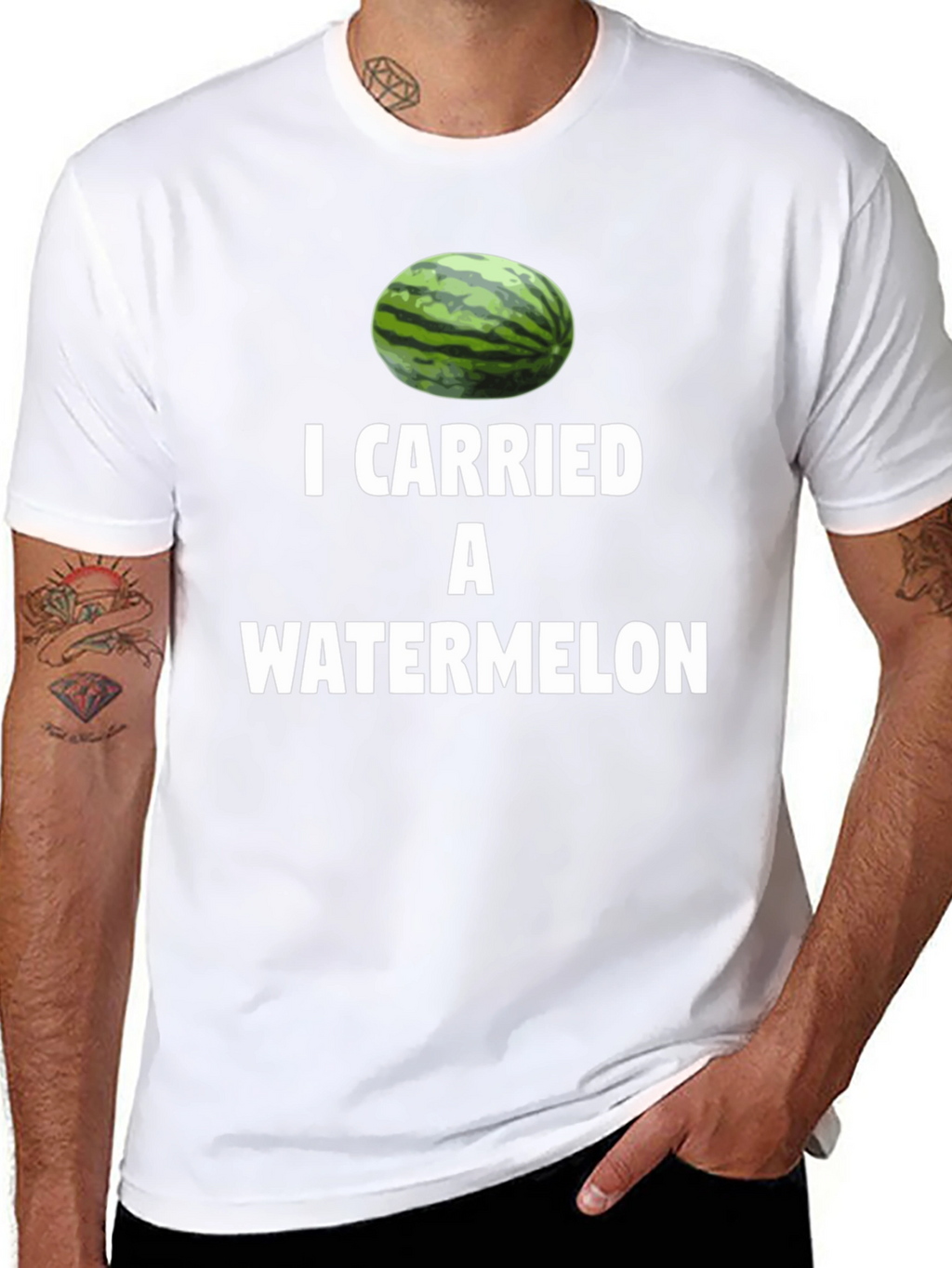 I Carried A Watermelon T-Shirt Funny Movie Inspired Tee