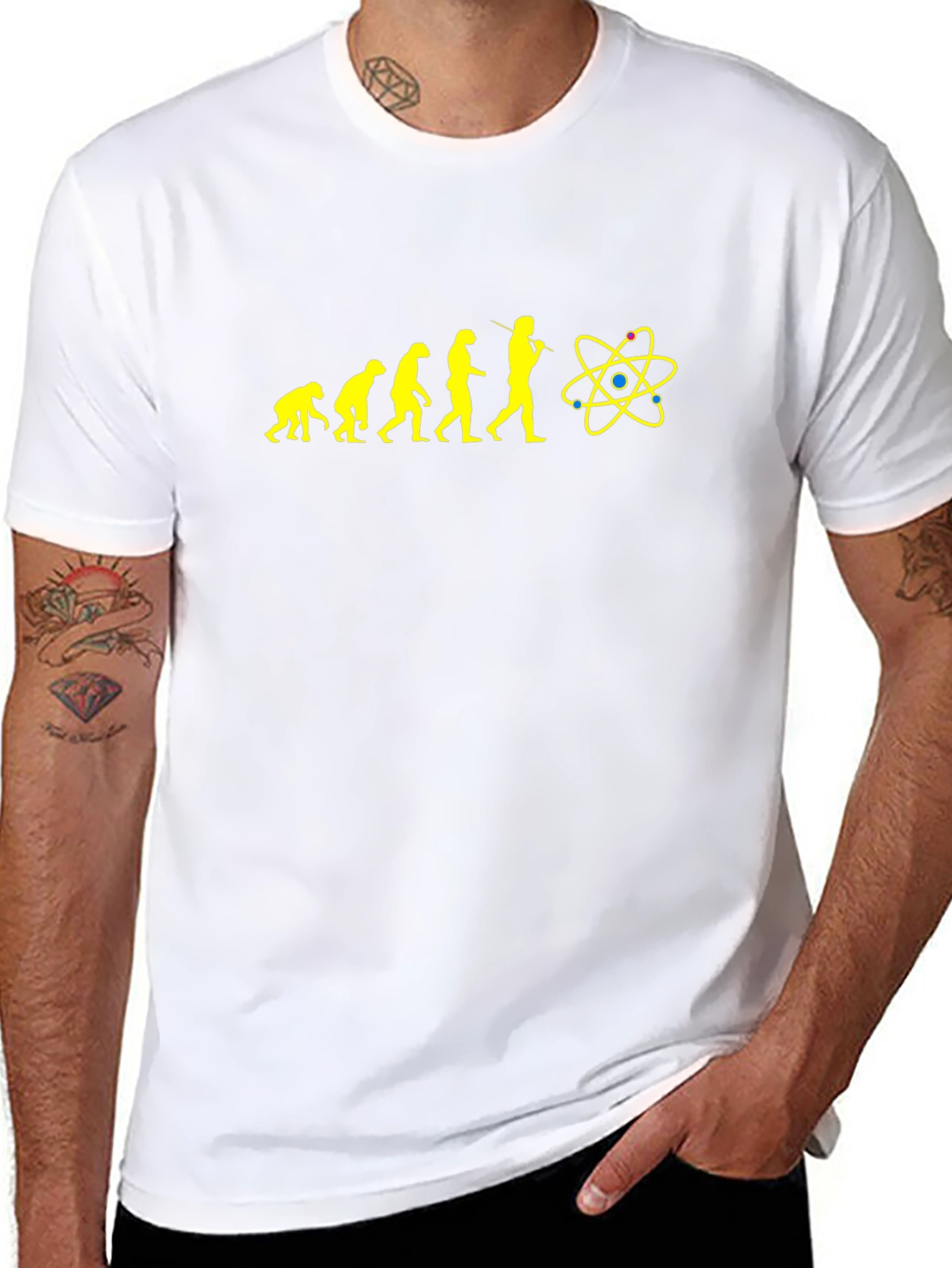 Evolution of Science T-Shirt - Black