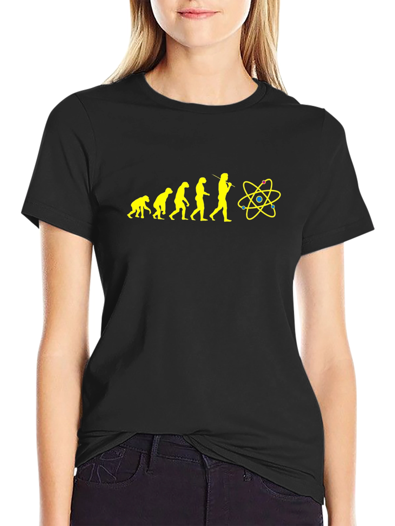 Evolution of Science T-Shirt - Black