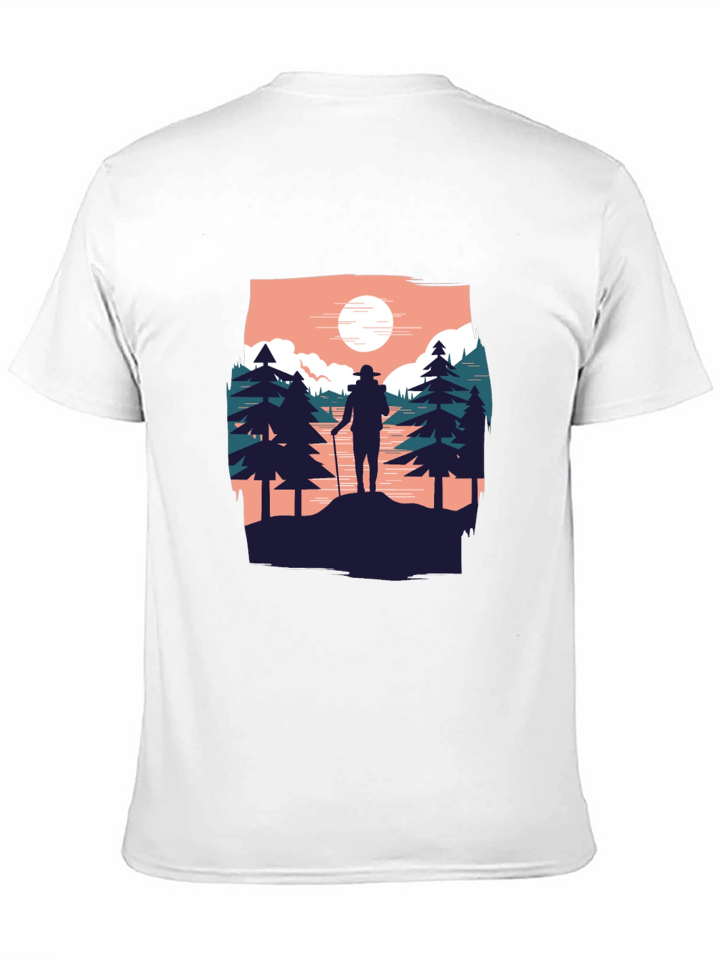 Hiker Graphic Tee - Adventure Awaits!