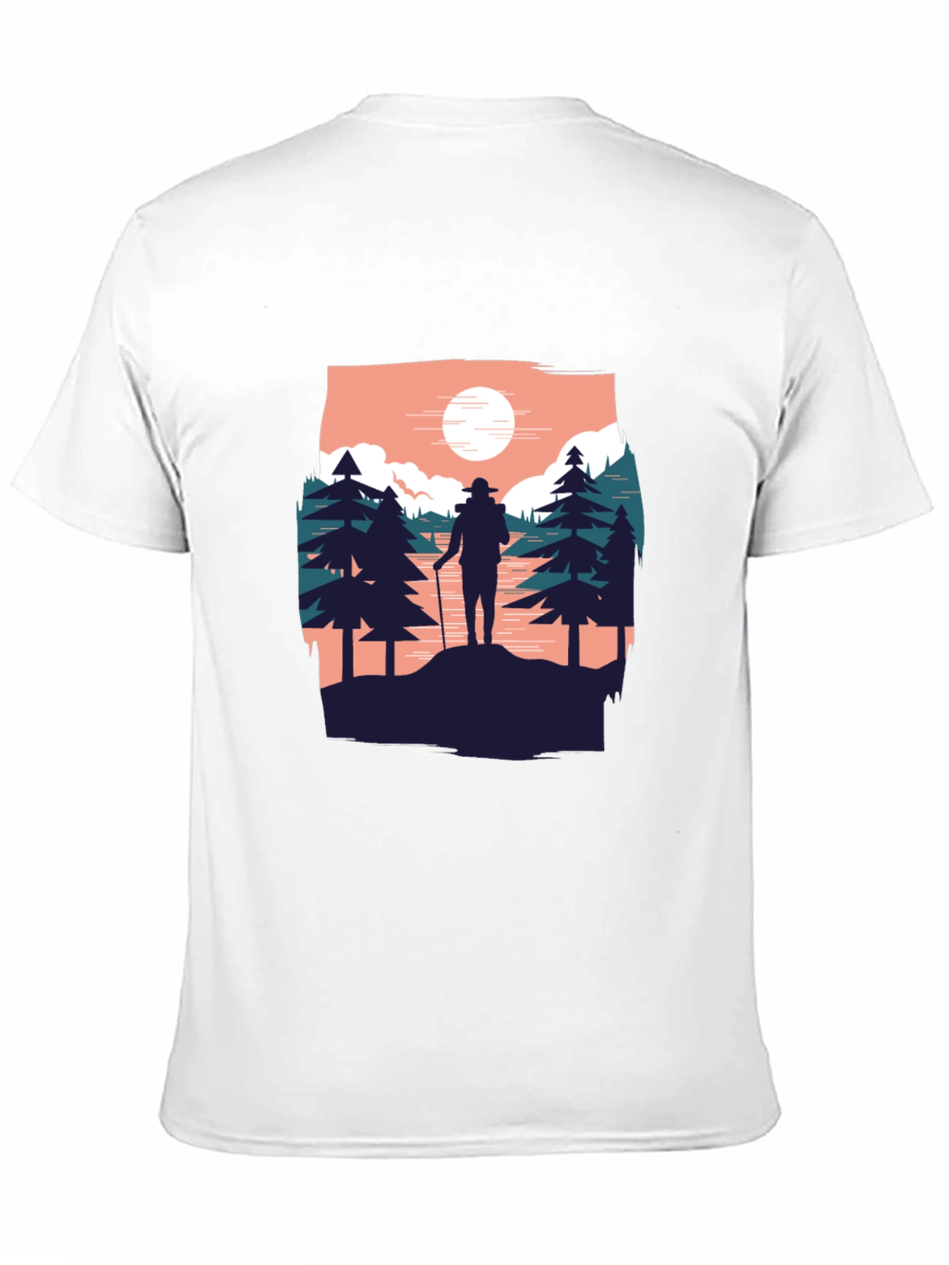Hiker Graphic Tee - Adventure Awaits!