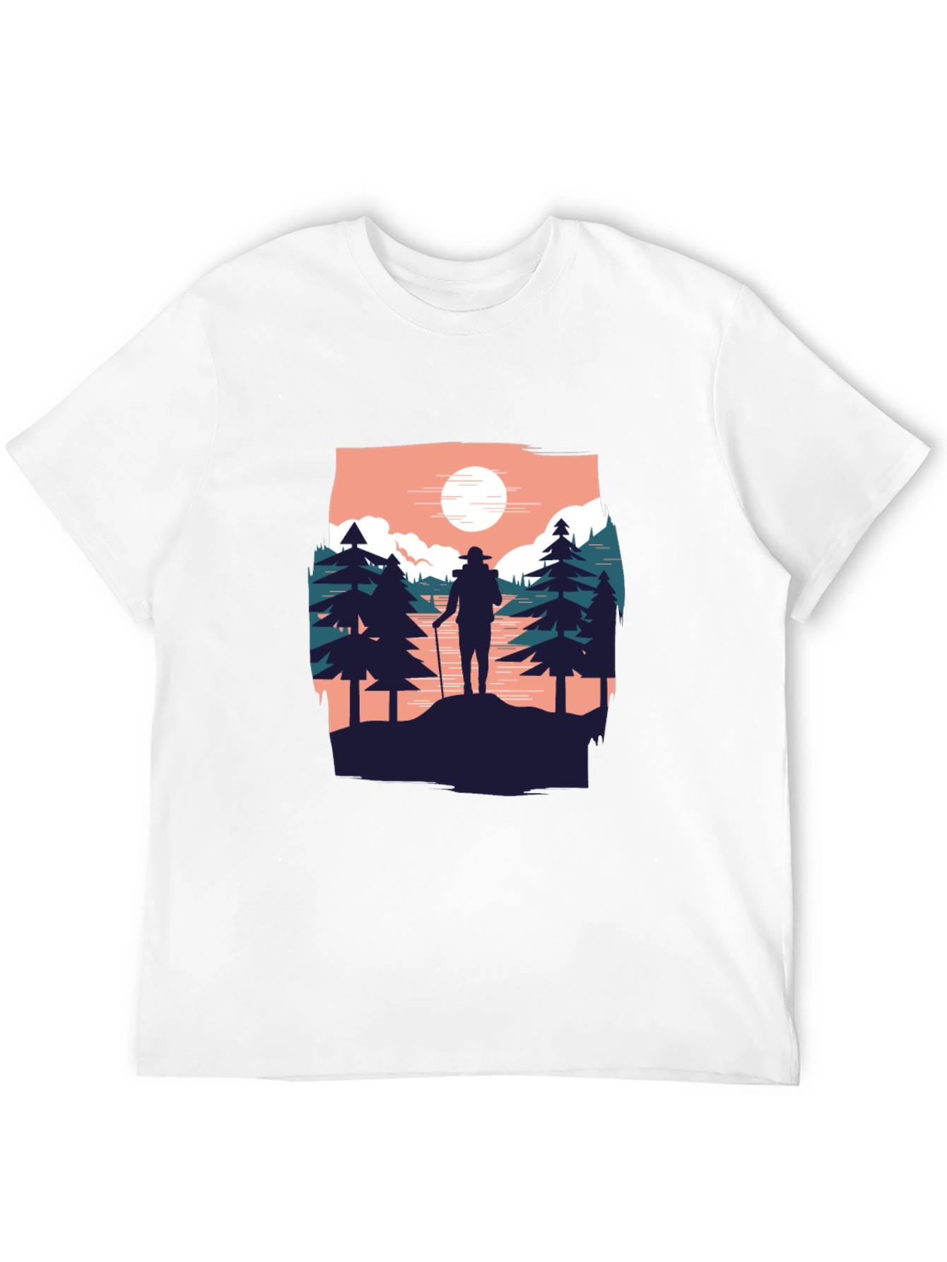 Hiker Graphic Tee - Adventure Awaits!