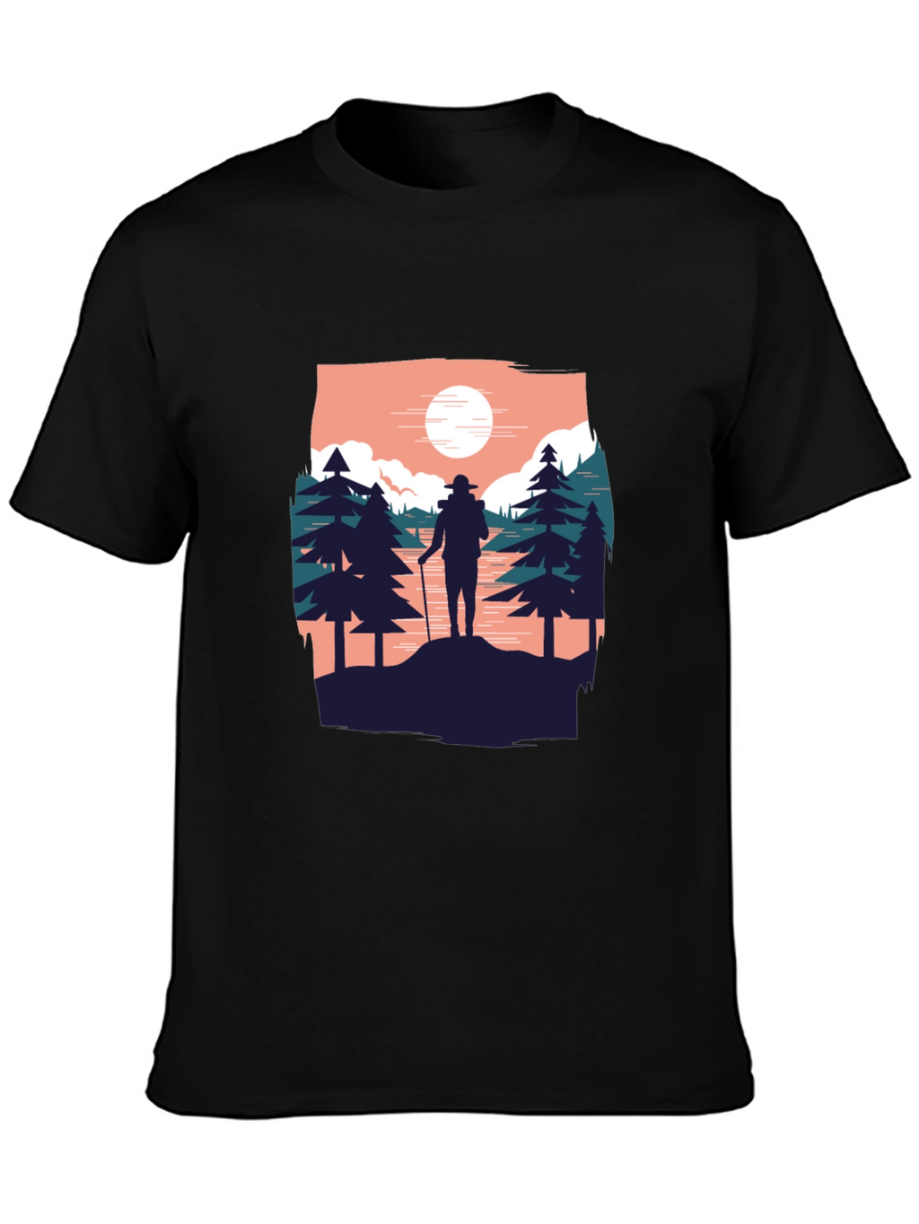 Hiker Graphic Tee - Adventure Awaits!