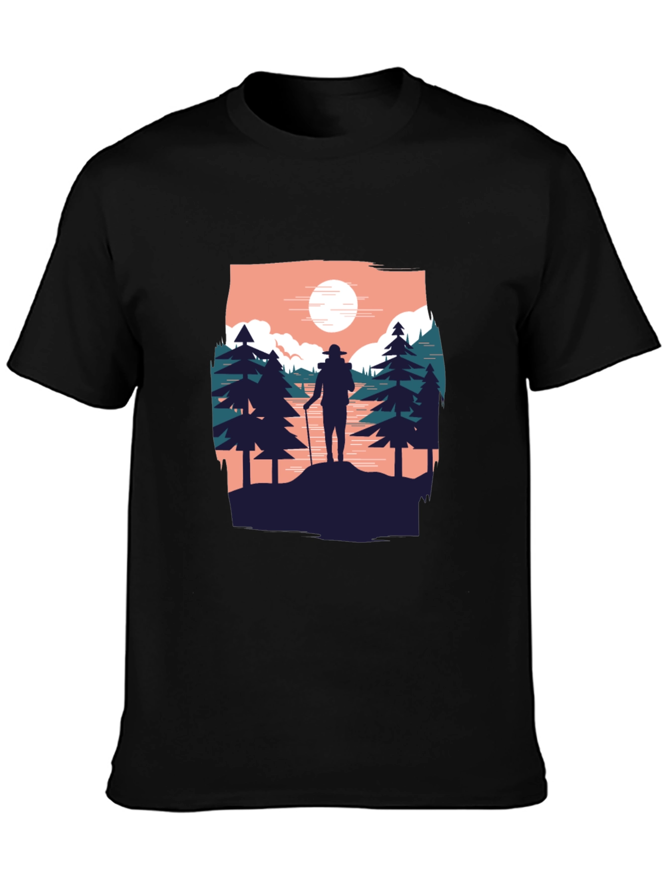 Hiker Graphic Tee - Adventure Awaits!
