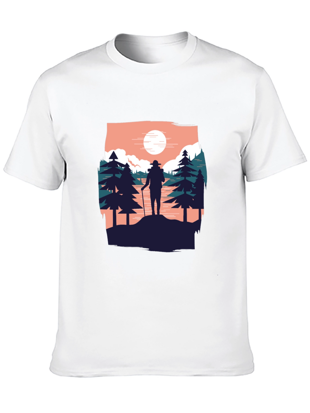 Hiker Graphic Tee - Adventure Awaits!