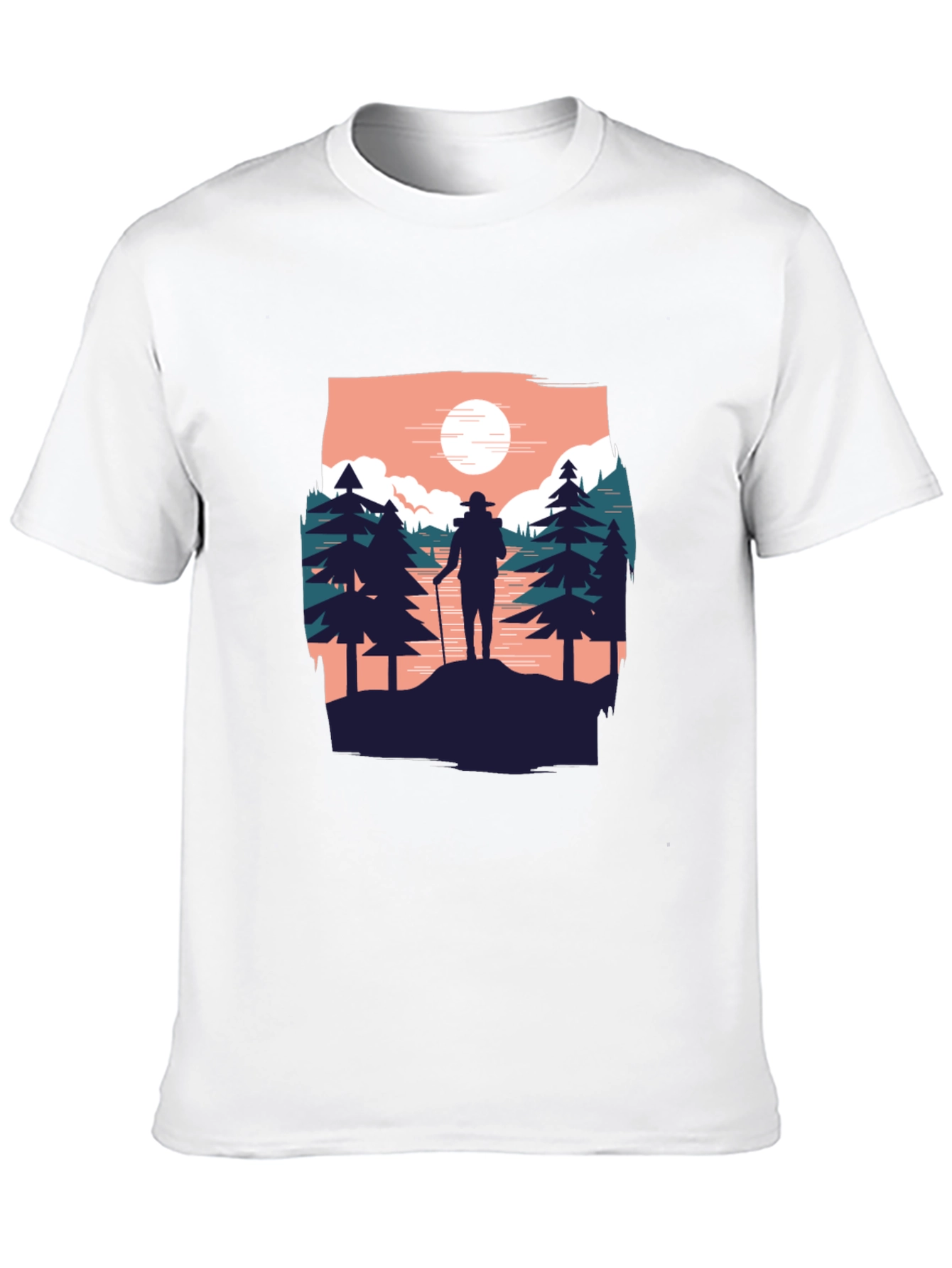 Hiker Graphic Tee - Adventure Awaits!