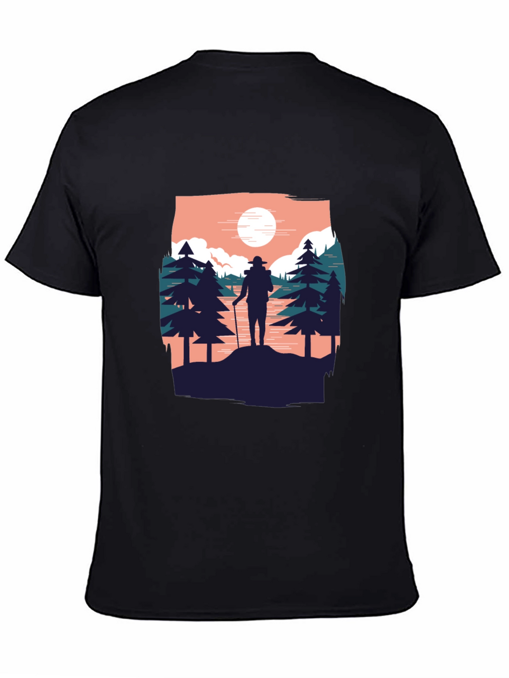 Hiker Graphic Tee - Adventure Awaits!
