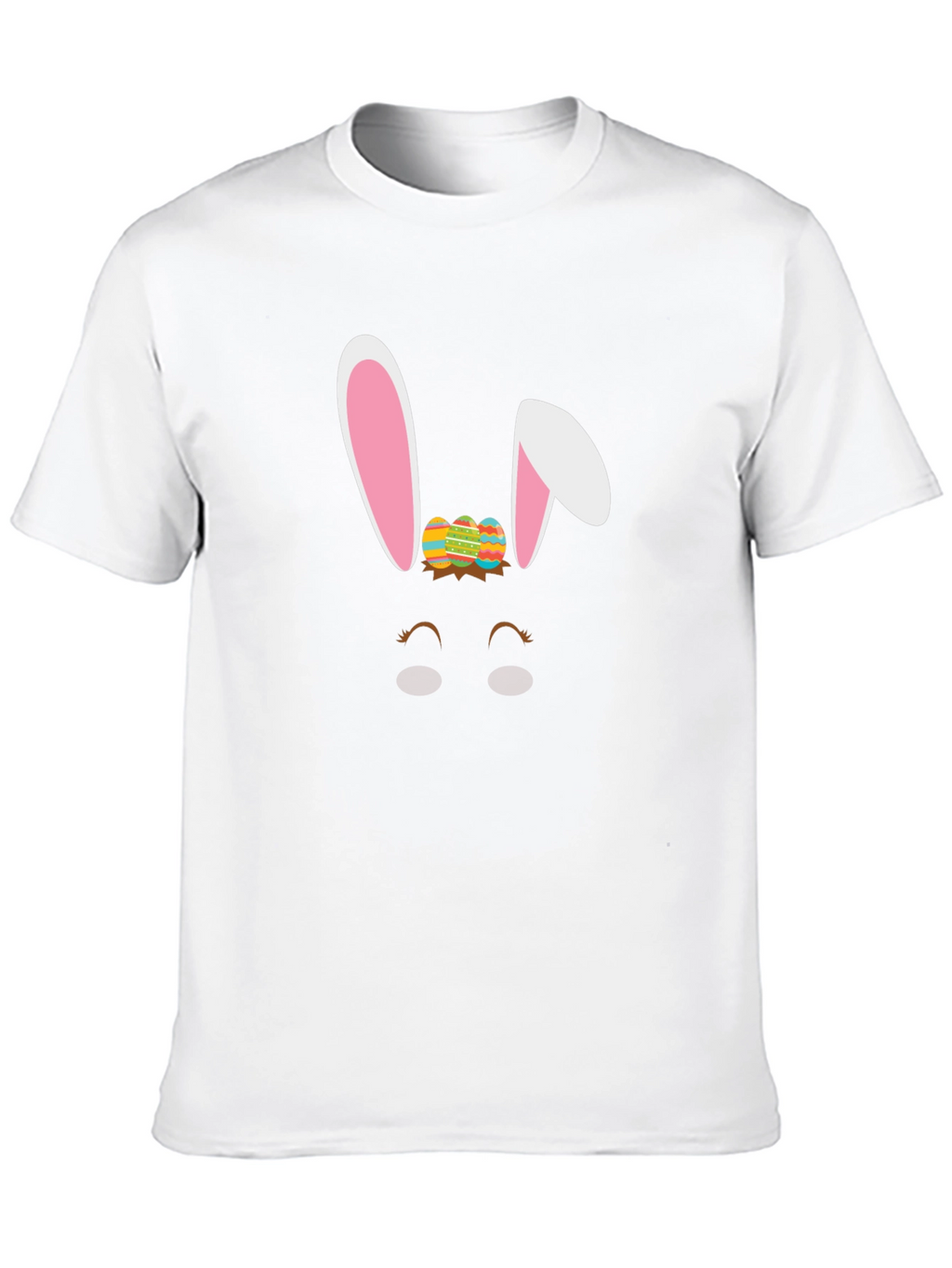 Easter Bunny T-Shirt: Cute Easter Eggs Design