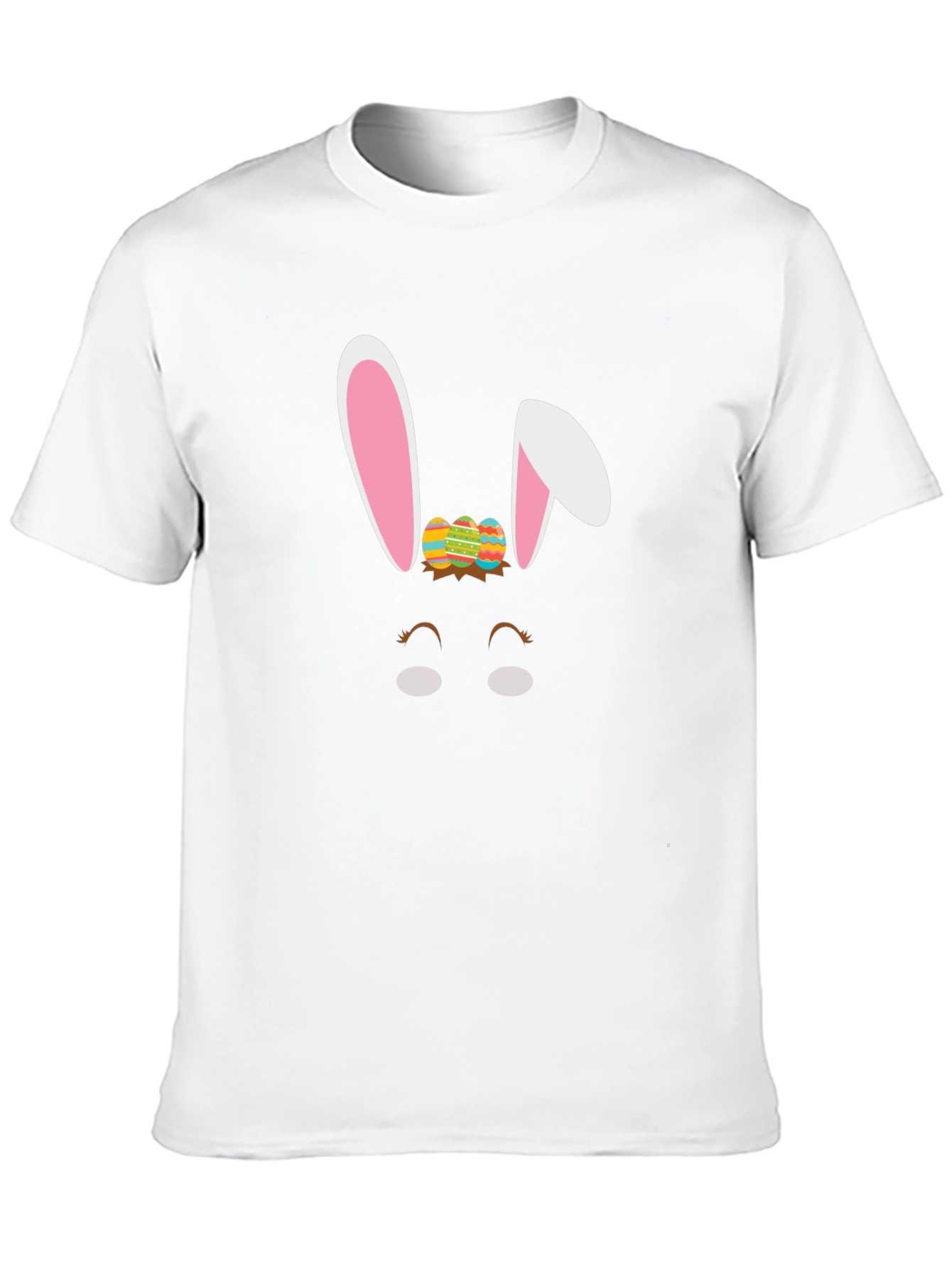 Easter Bunny T-Shirt: Cute Easter Eggs Design