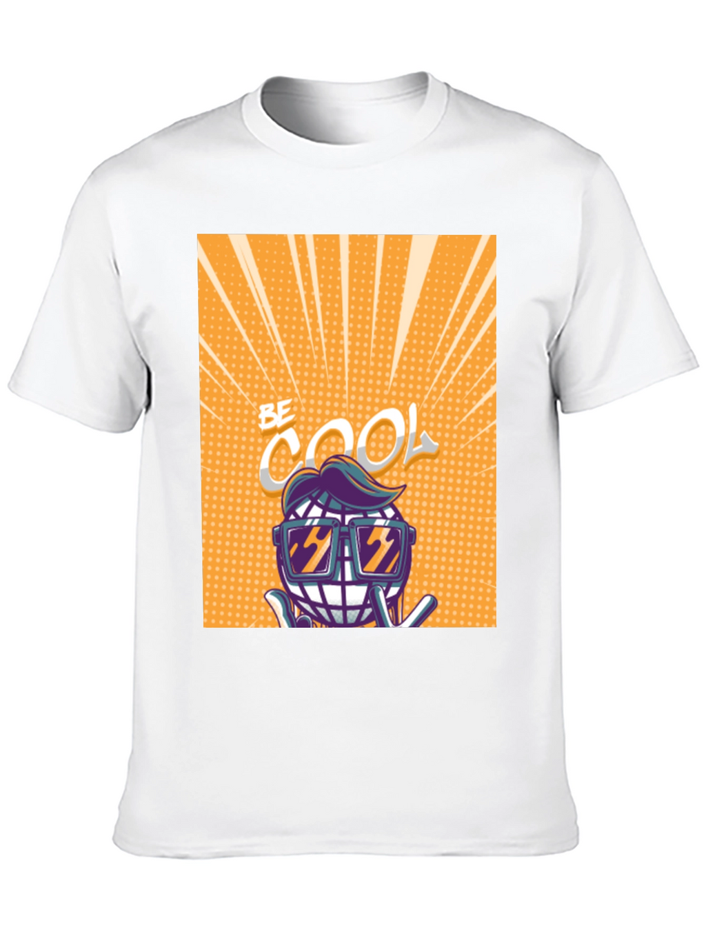 Cool Globe Graphic Tee - Trendy Unisex T-Shirt