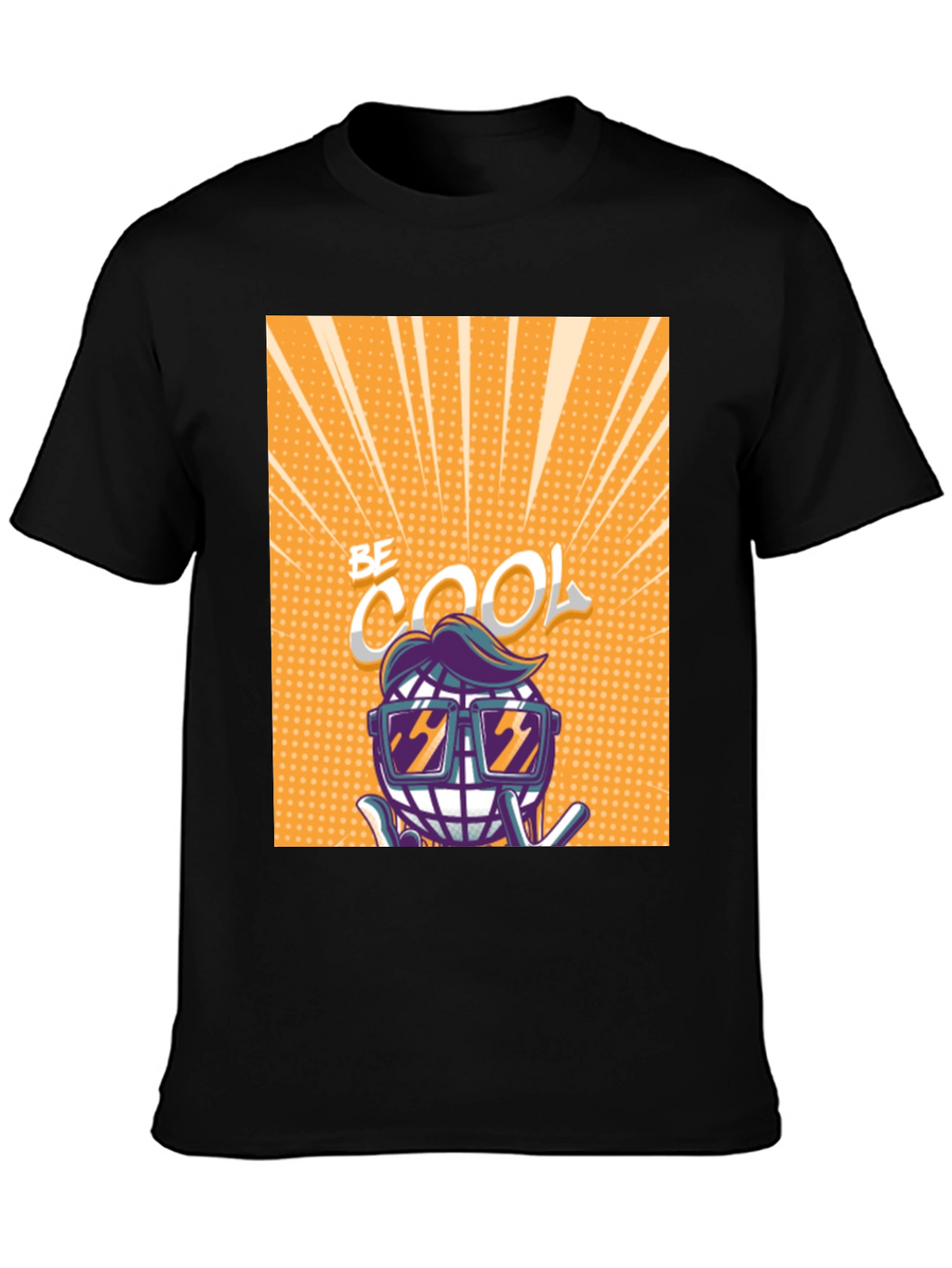 Cool Globe Graphic Tee - Trendy Unisex T-Shirt