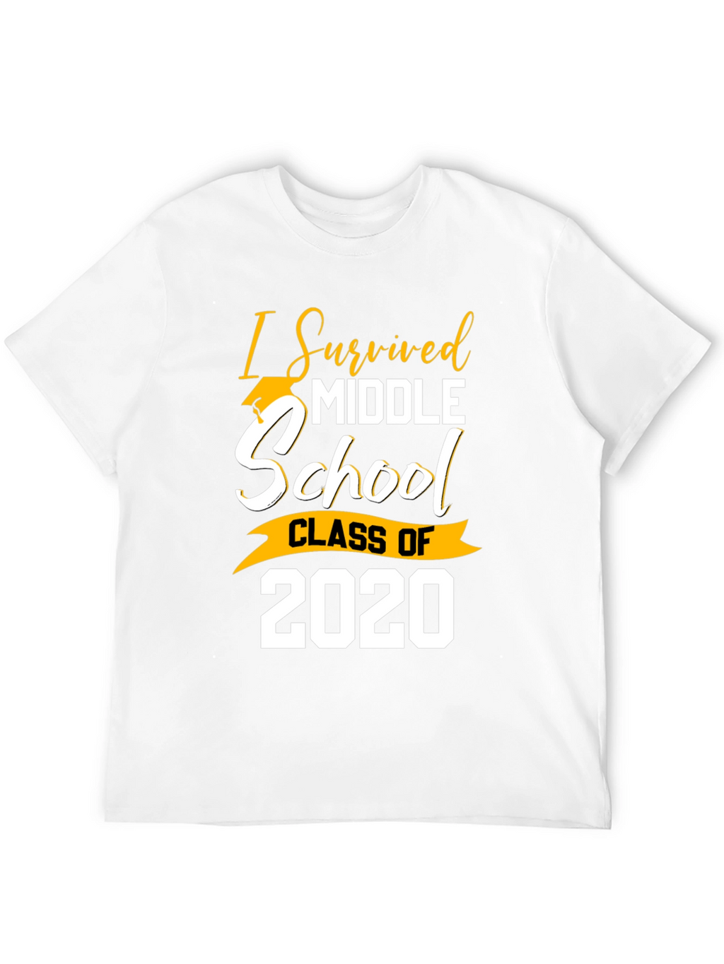 I Survived Middle School Class of 2020 T-Shirt