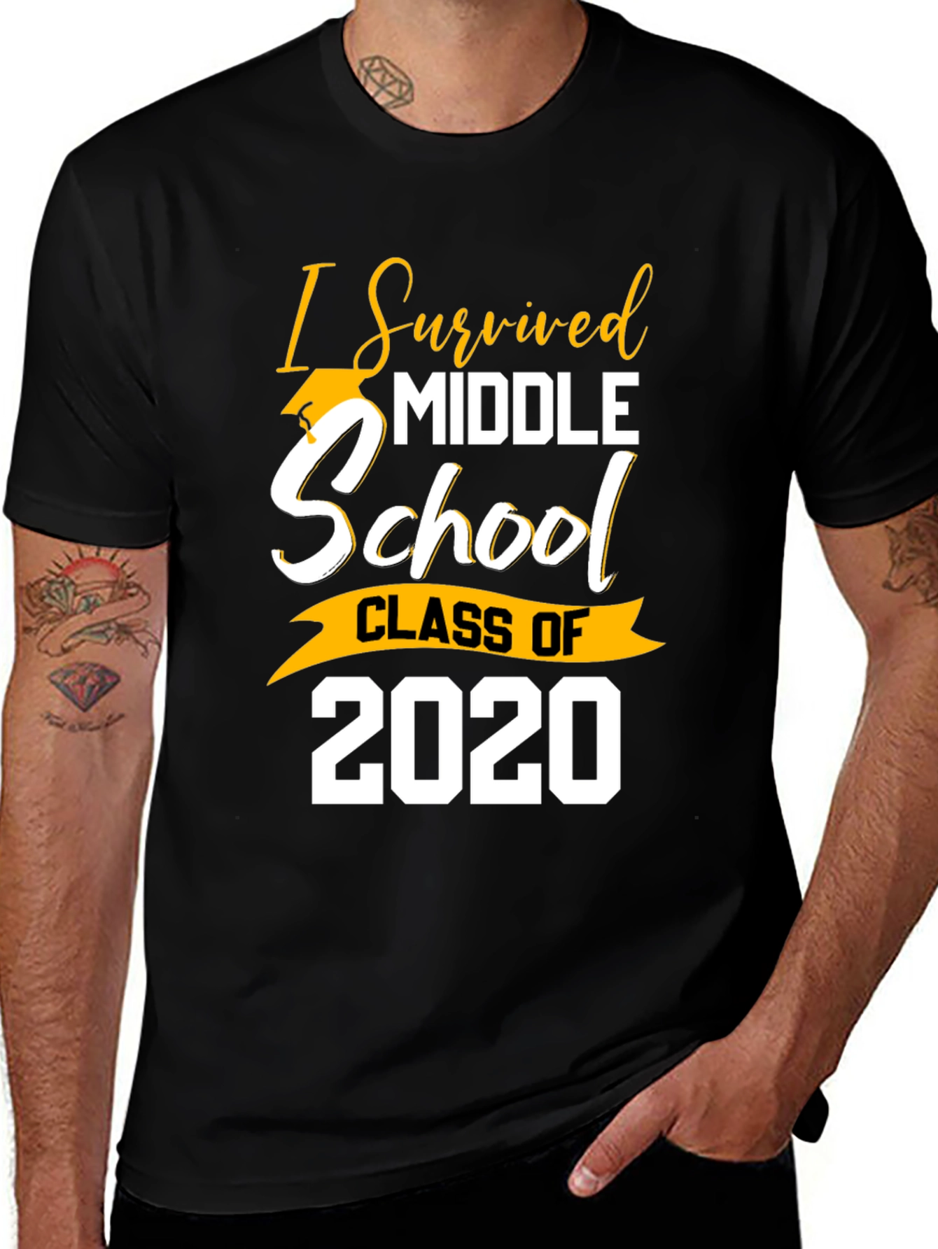 I Survived Middle School Class of 2020 T-Shirt