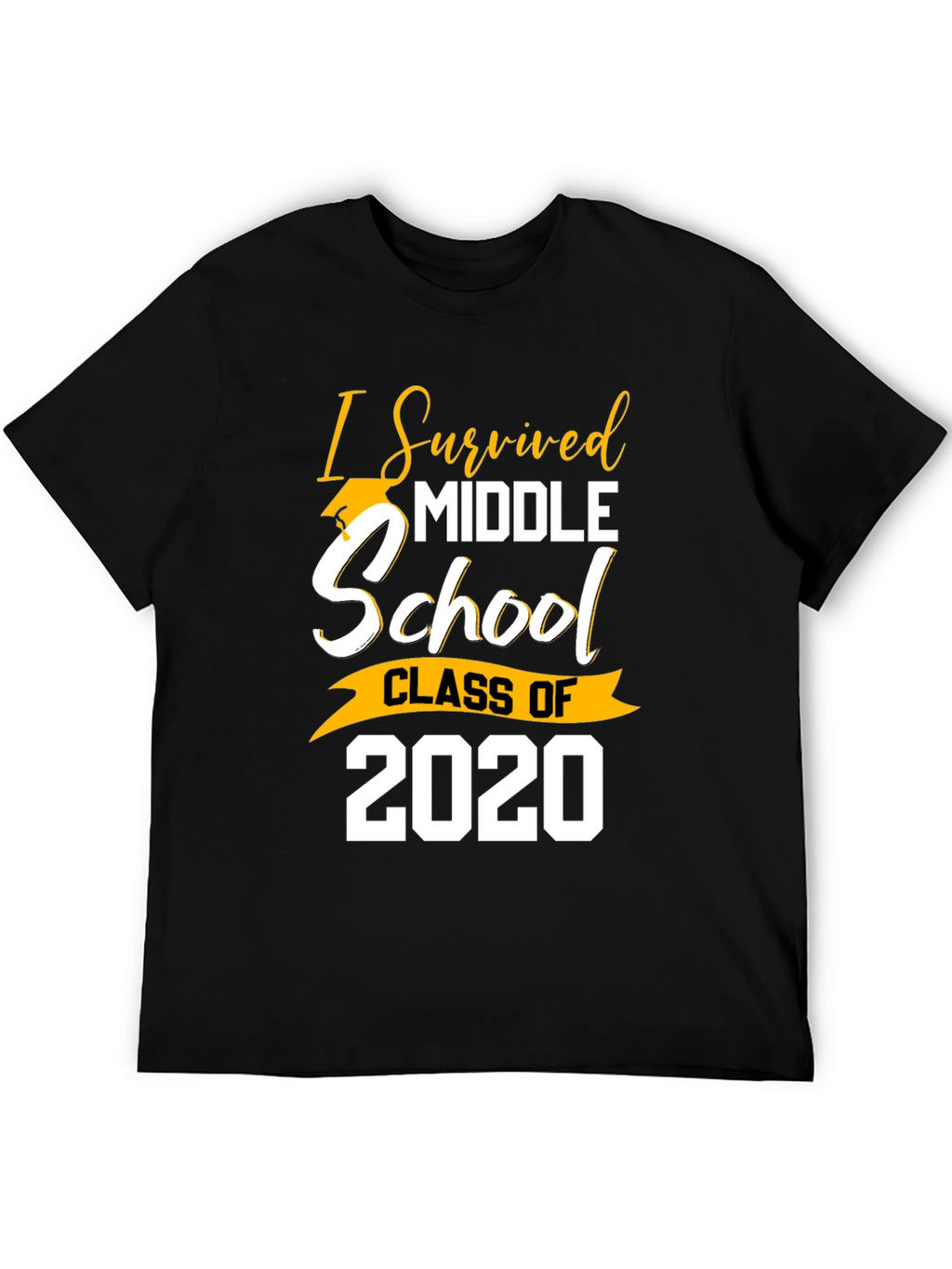 I Survived Middle School Class of 2020 T-Shirt