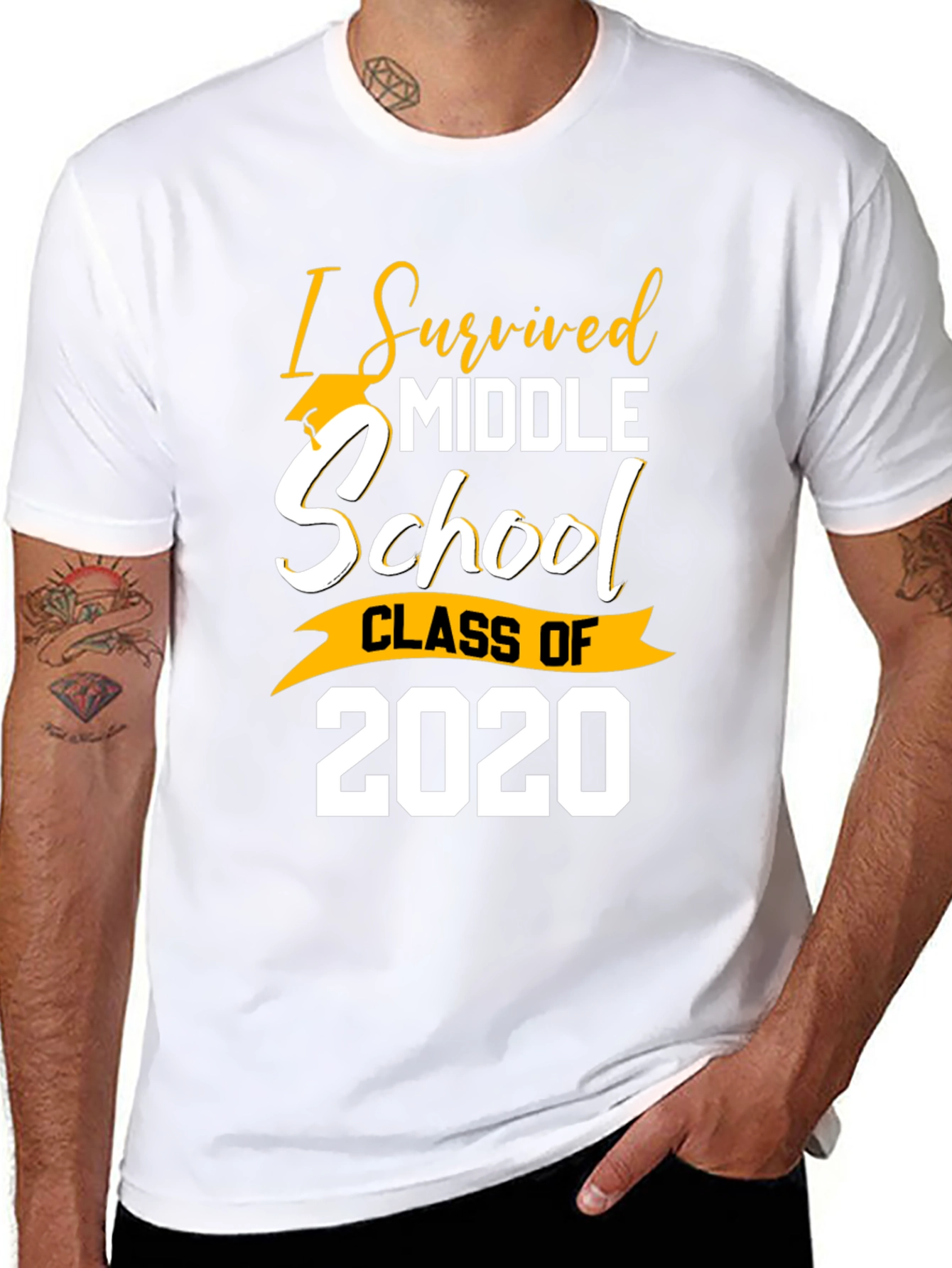 I Survived Middle School Class of 2020 T-Shirt