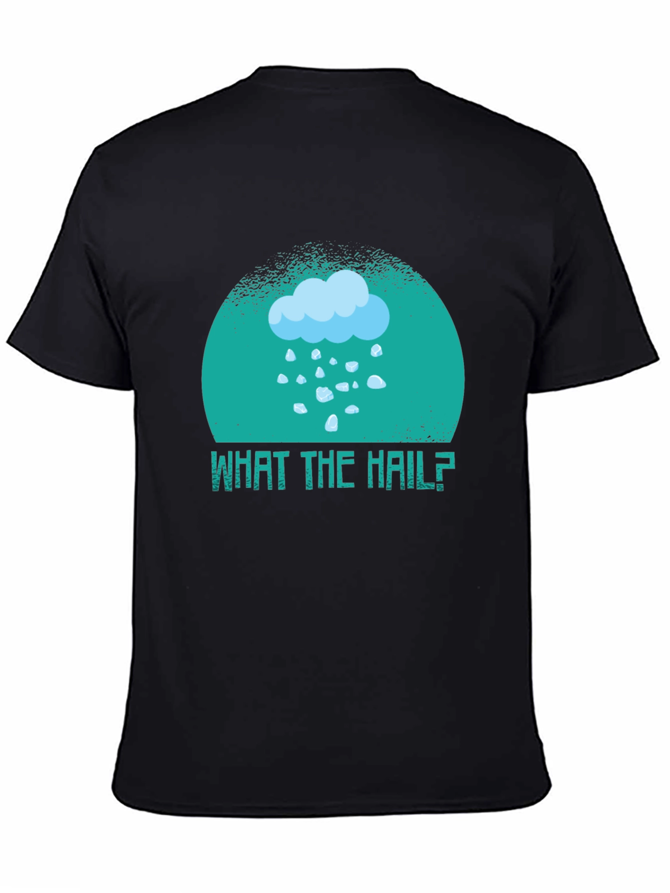 What the Hail? Graphic T-Shirt - Weather Humor Tee