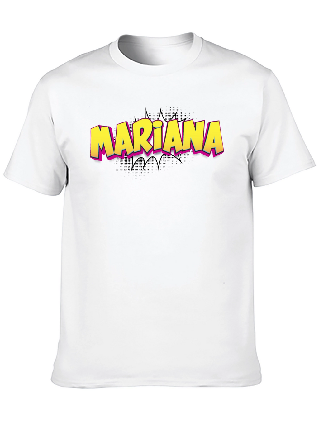 Mariana Graphic T-Shirt - Trendy Comic Style Design