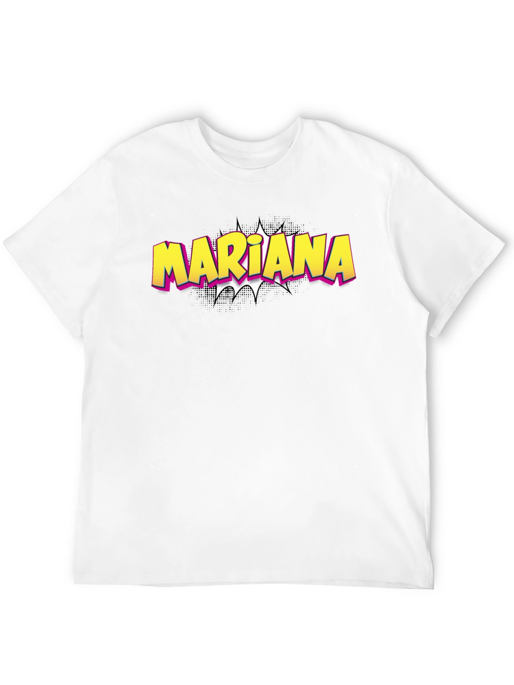 Mariana Graphic T-Shirt - Trendy Comic Style Design