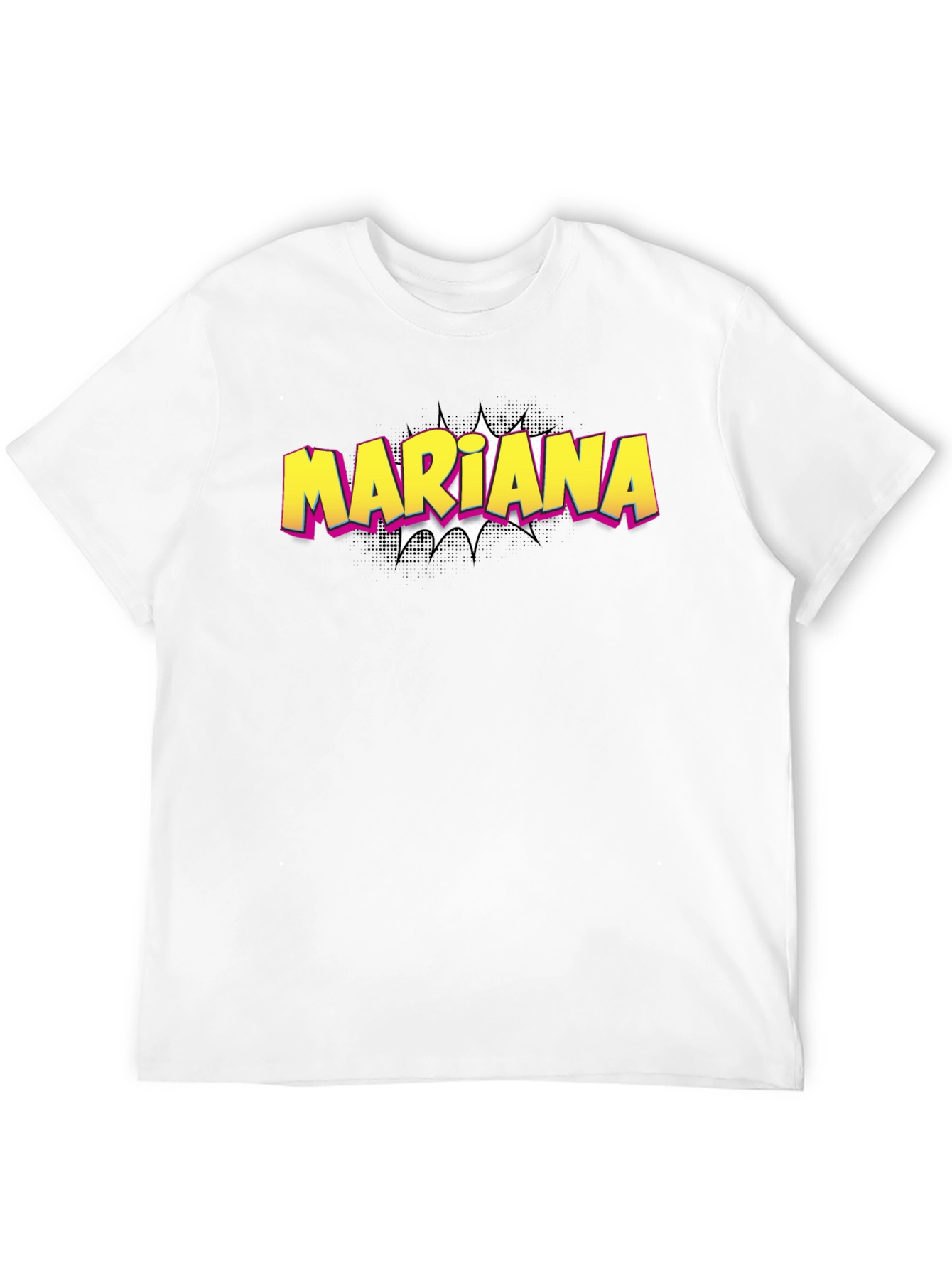 Mariana Graphic T-Shirt - Trendy Comic Style Design
