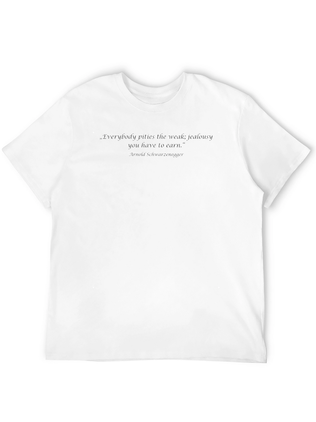Inspirational Quote Black T-Shirt
