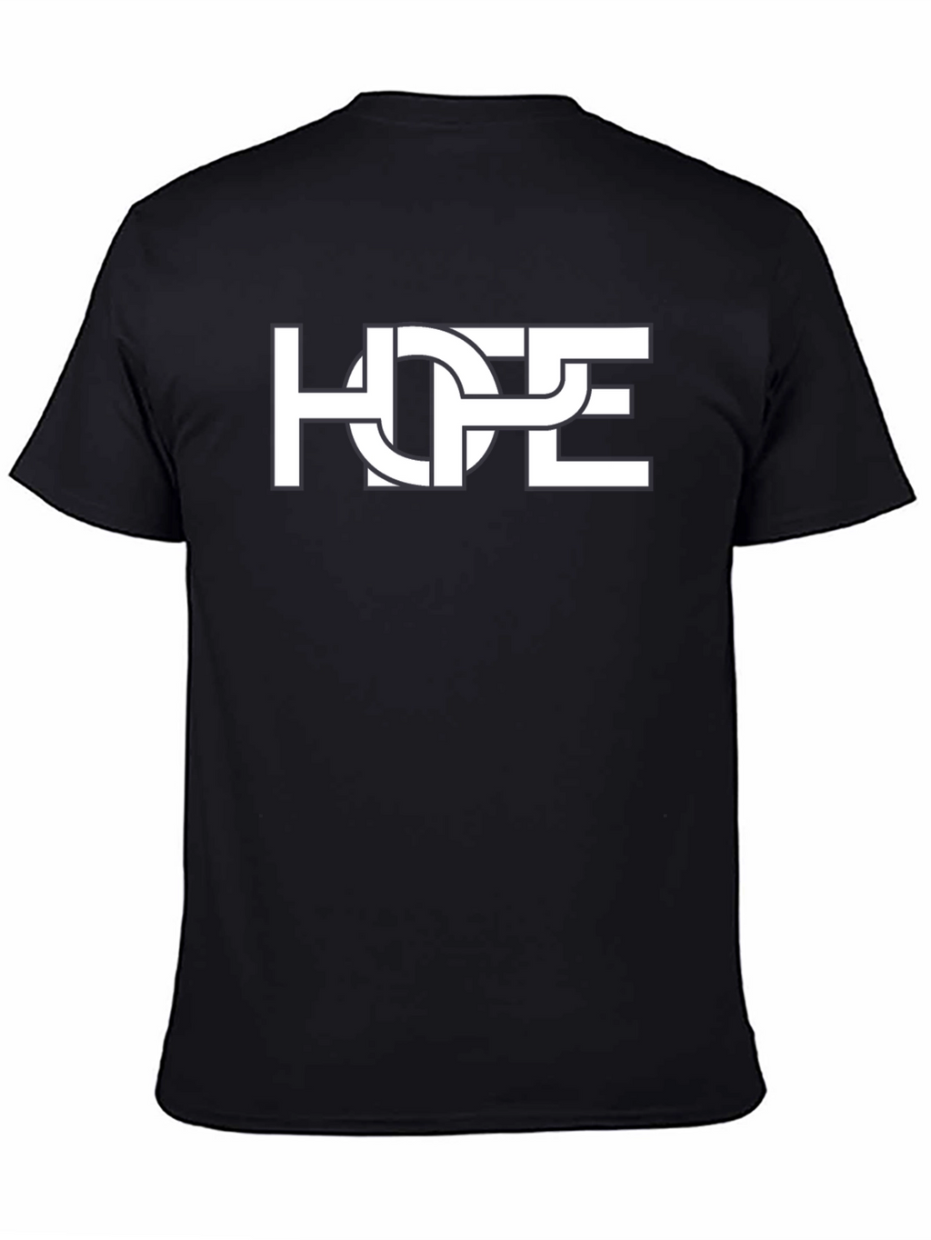 HOPE Graphic Print Black T-Shirt