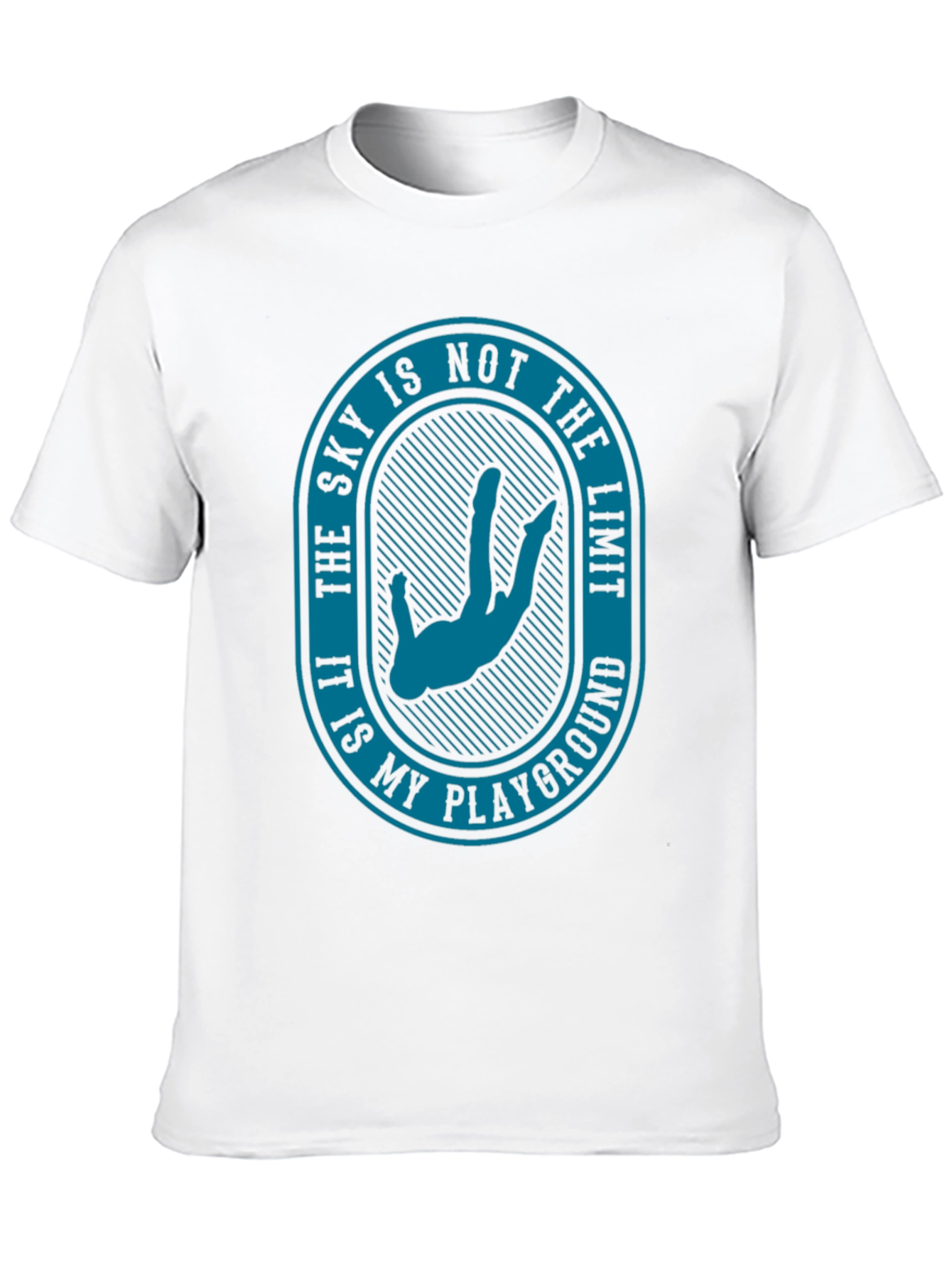 Skys Not the Limit T-Shirt - Skydiver Playground Tee