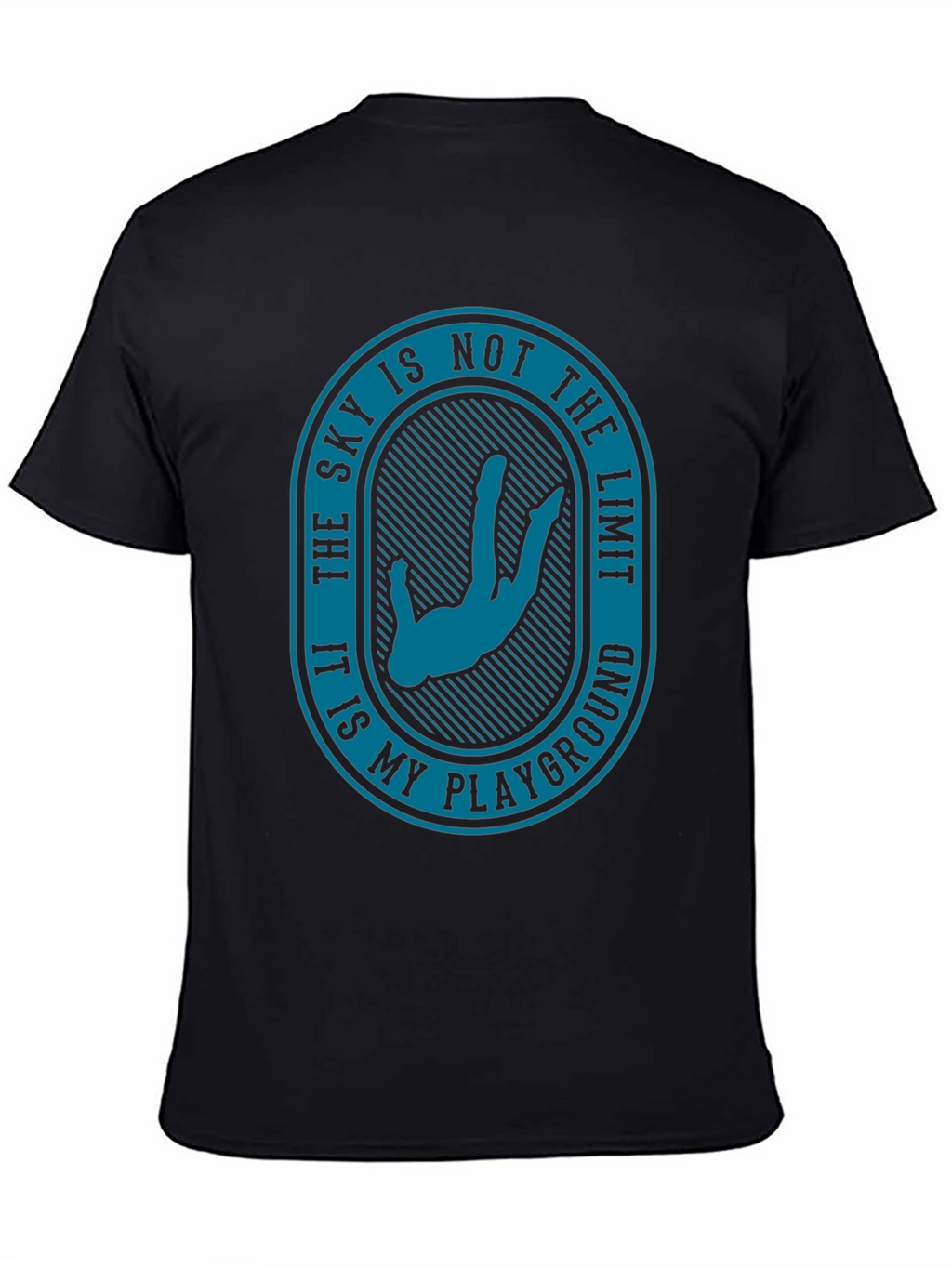 Skys Not the Limit T-Shirt - Skydiver Playground Tee