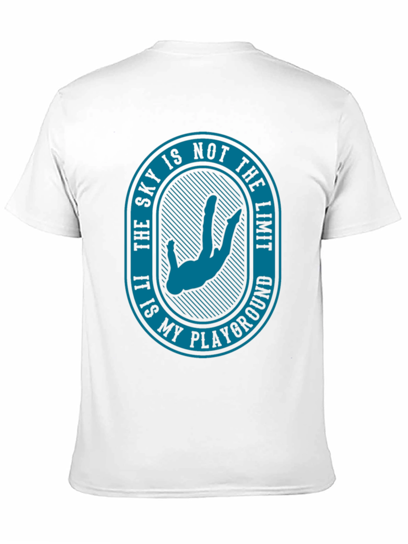 Skys Not the Limit T-Shirt - Skydiver Playground Tee