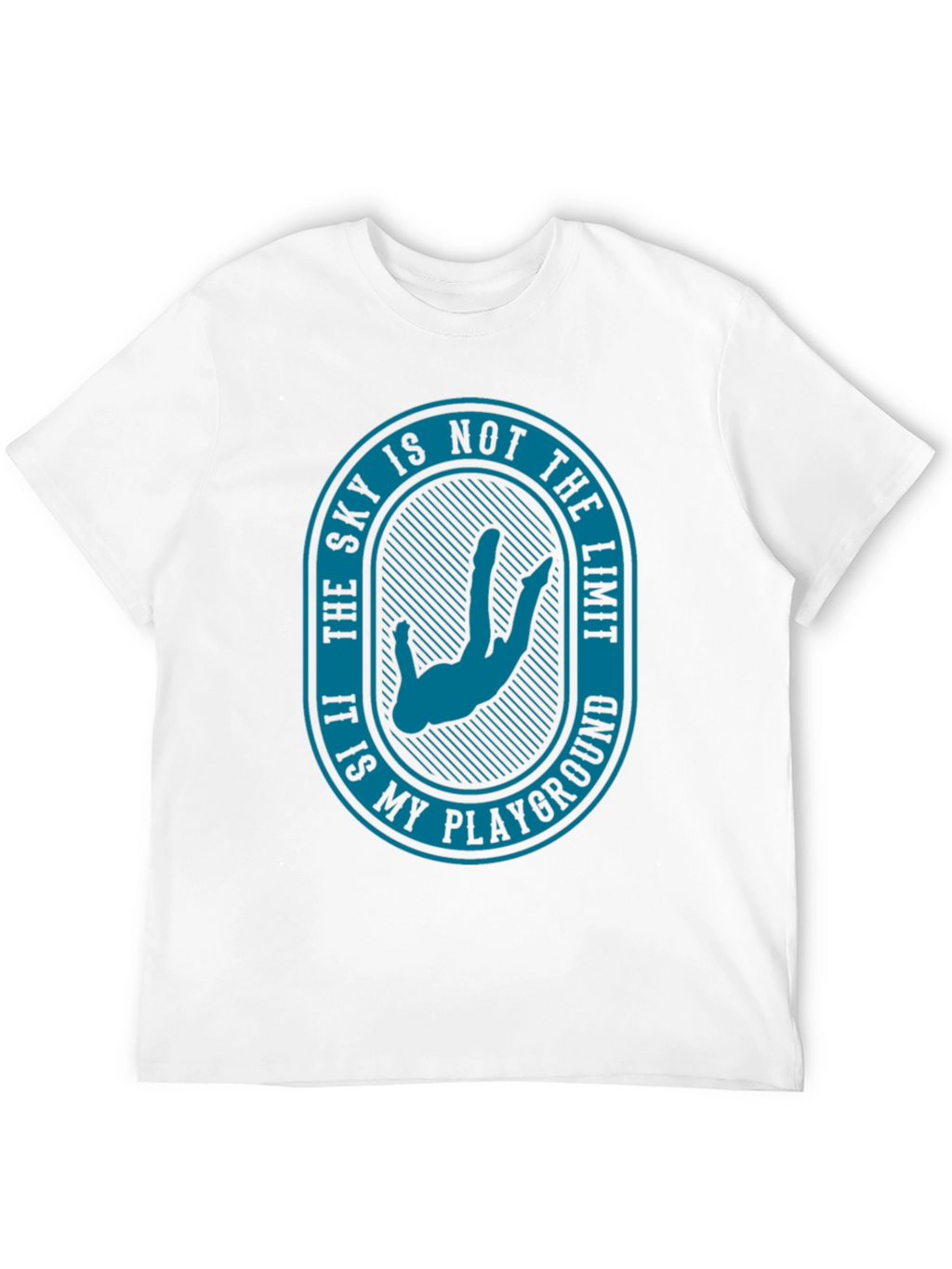 Skys Not the Limit T-Shirt - Skydiver Playground Tee