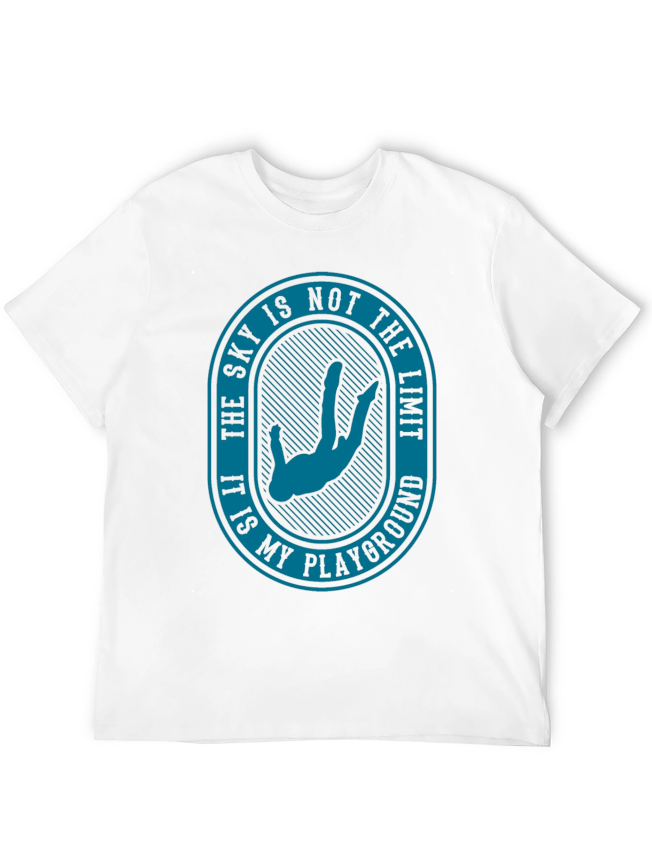 Skys Not the Limit T-Shirt - Skydiver Playground Tee