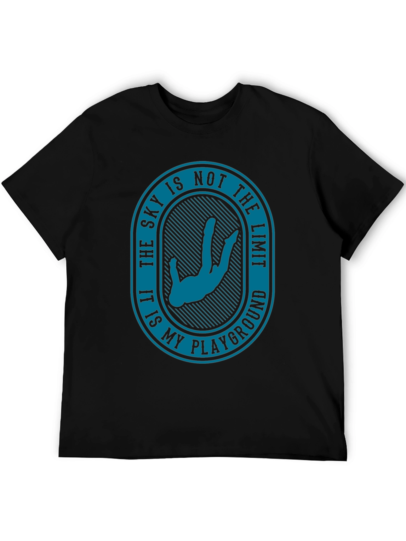 Skys Not the Limit T-Shirt - Skydiver Playground Tee