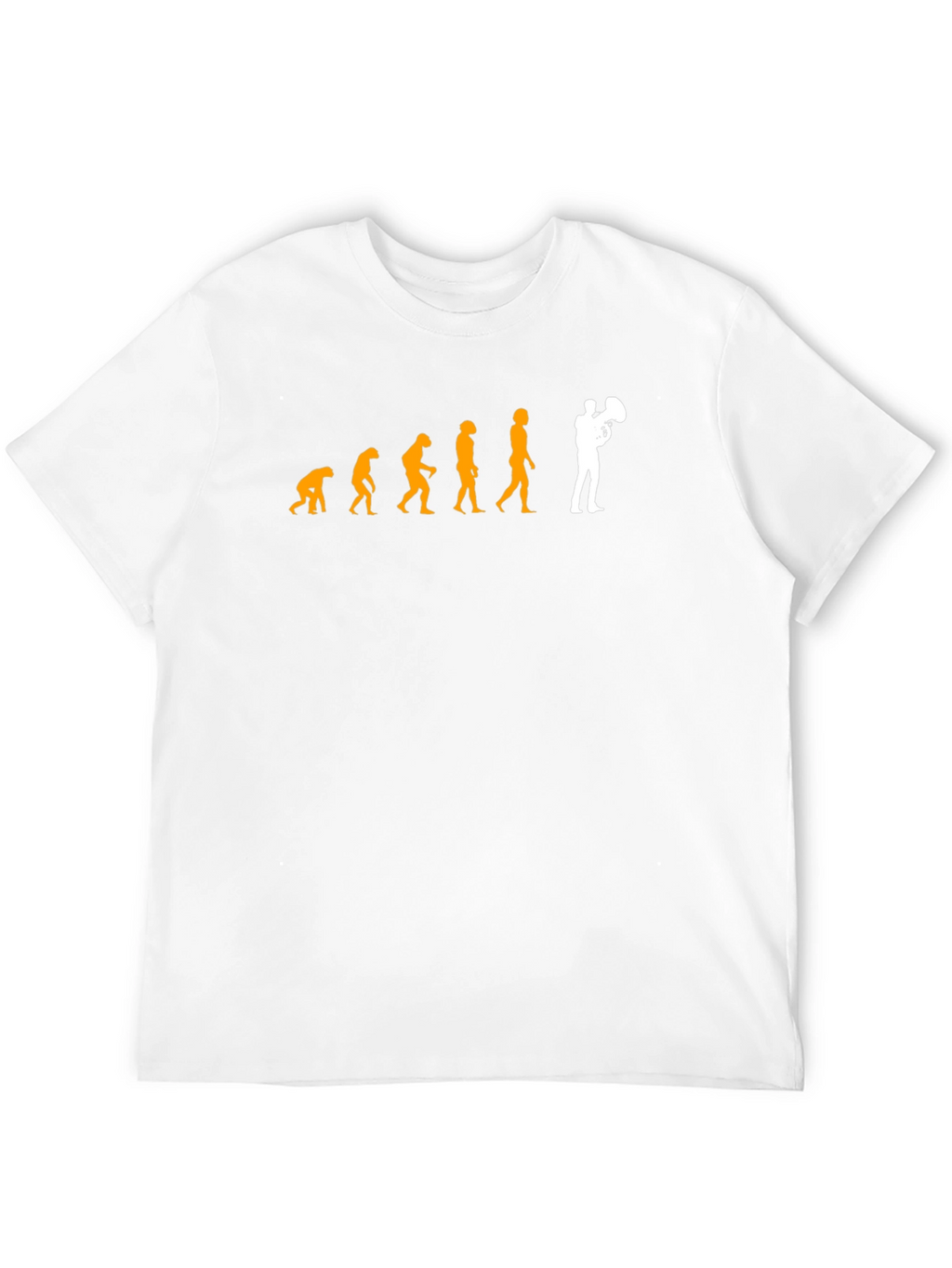 Evolution of Tuba Player T-Shirt