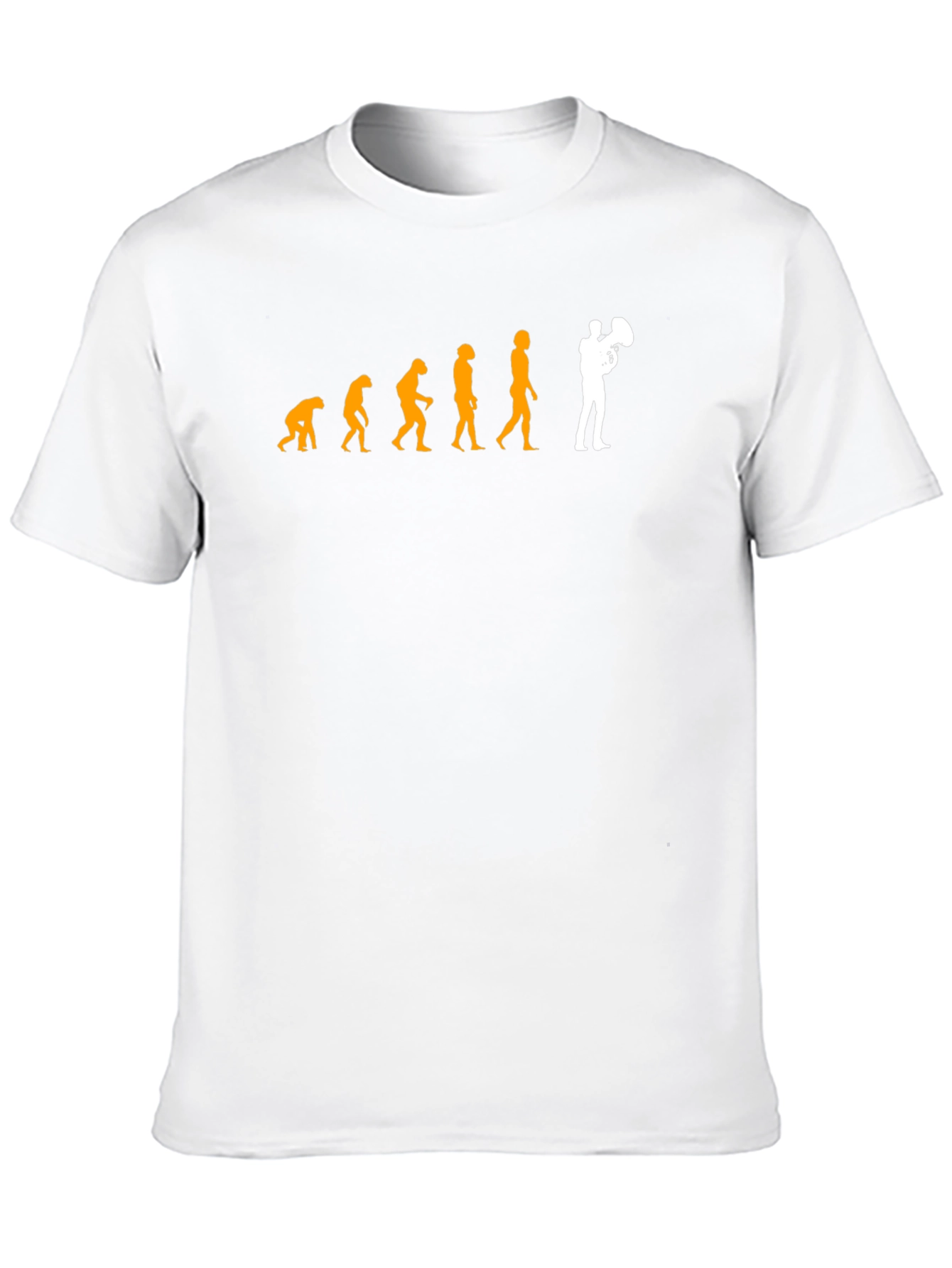 Evolution of Tuba Player T-Shirt