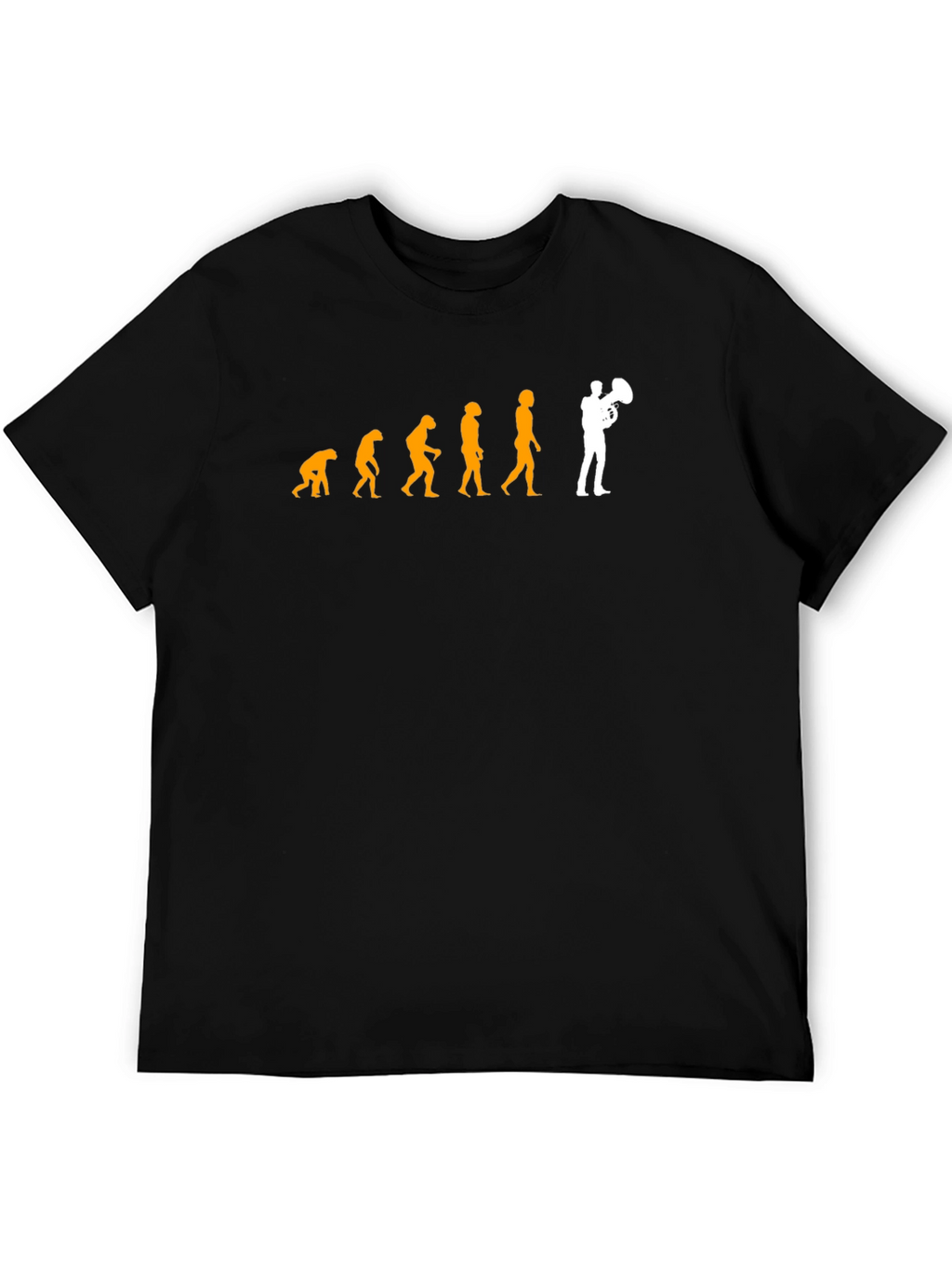 Evolution of Tuba Player T-Shirt