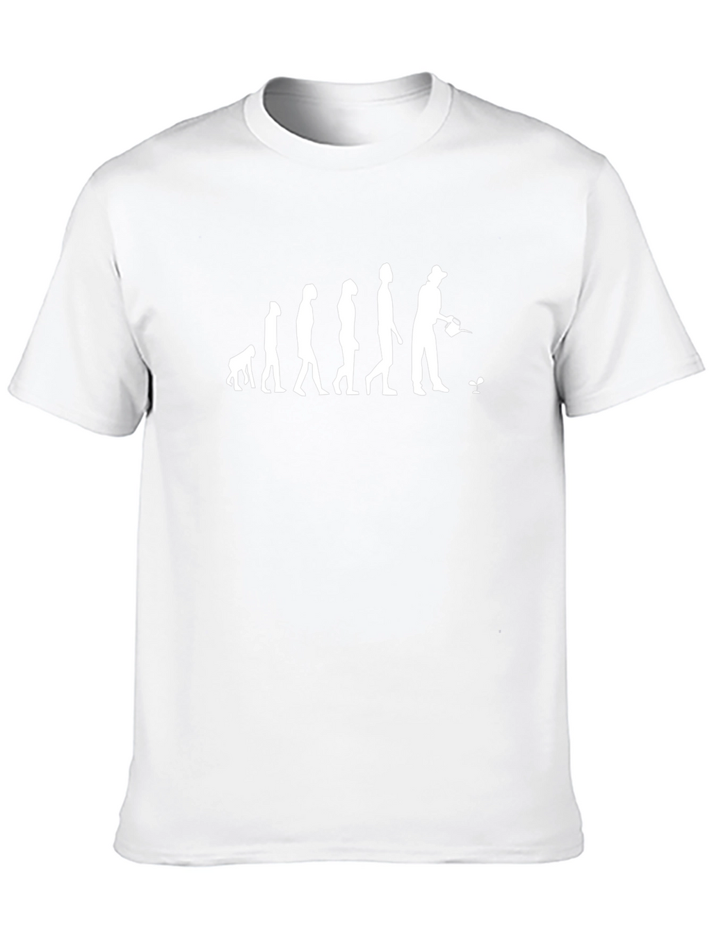 Evolution of Gardener T-Shirt - Black Cotton Tee