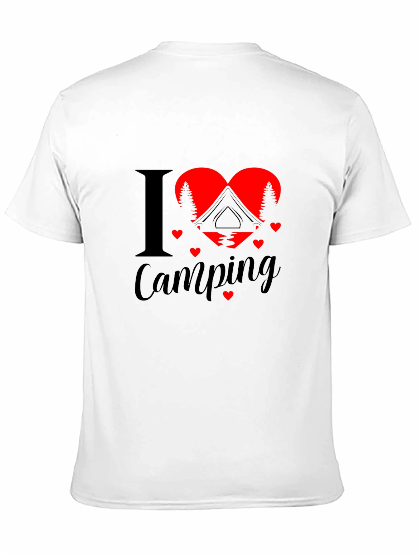 I Heart Camping Graphic T-Shirt