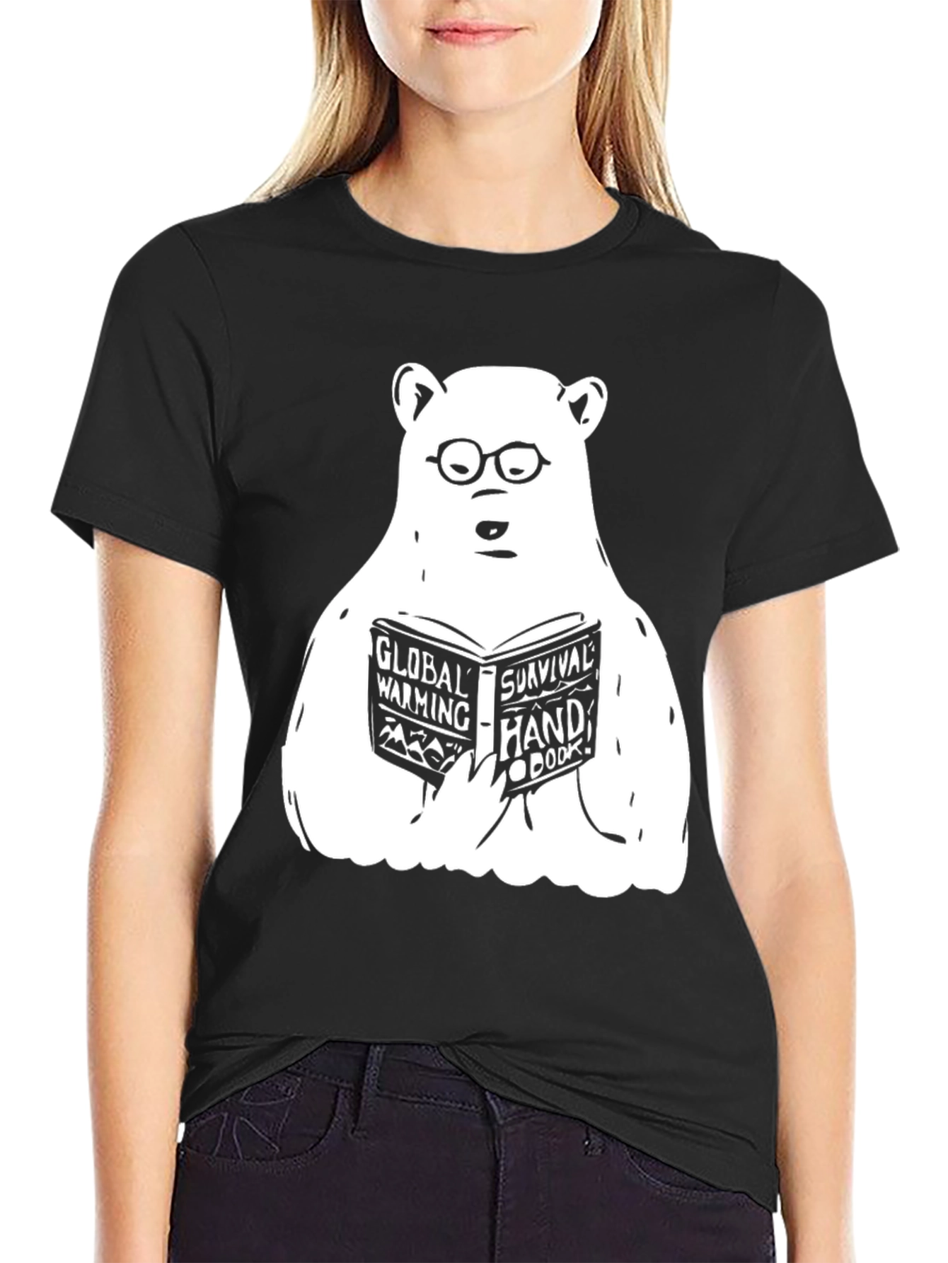 Global Warming Polar Bear T-Shirt