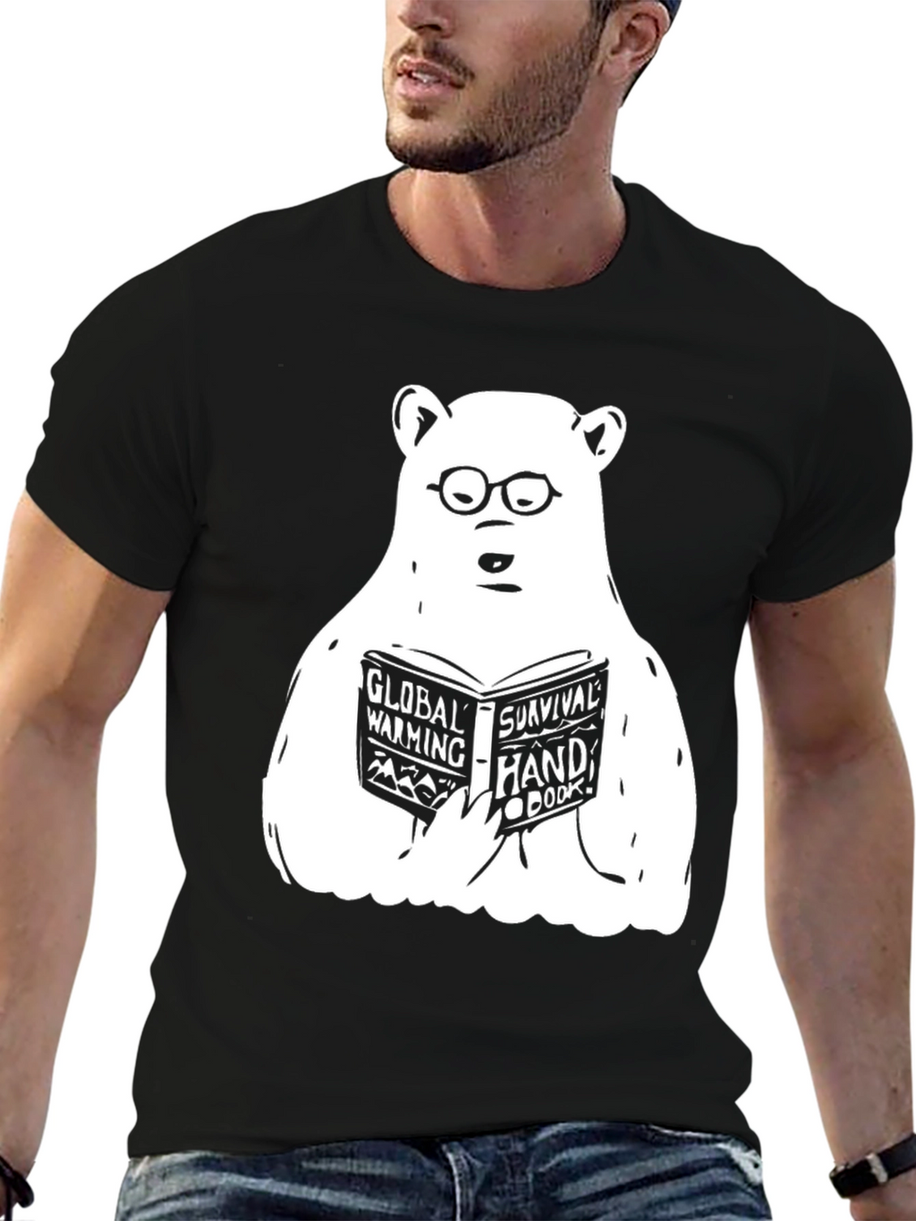 Global Warming Polar Bear T-Shirt
