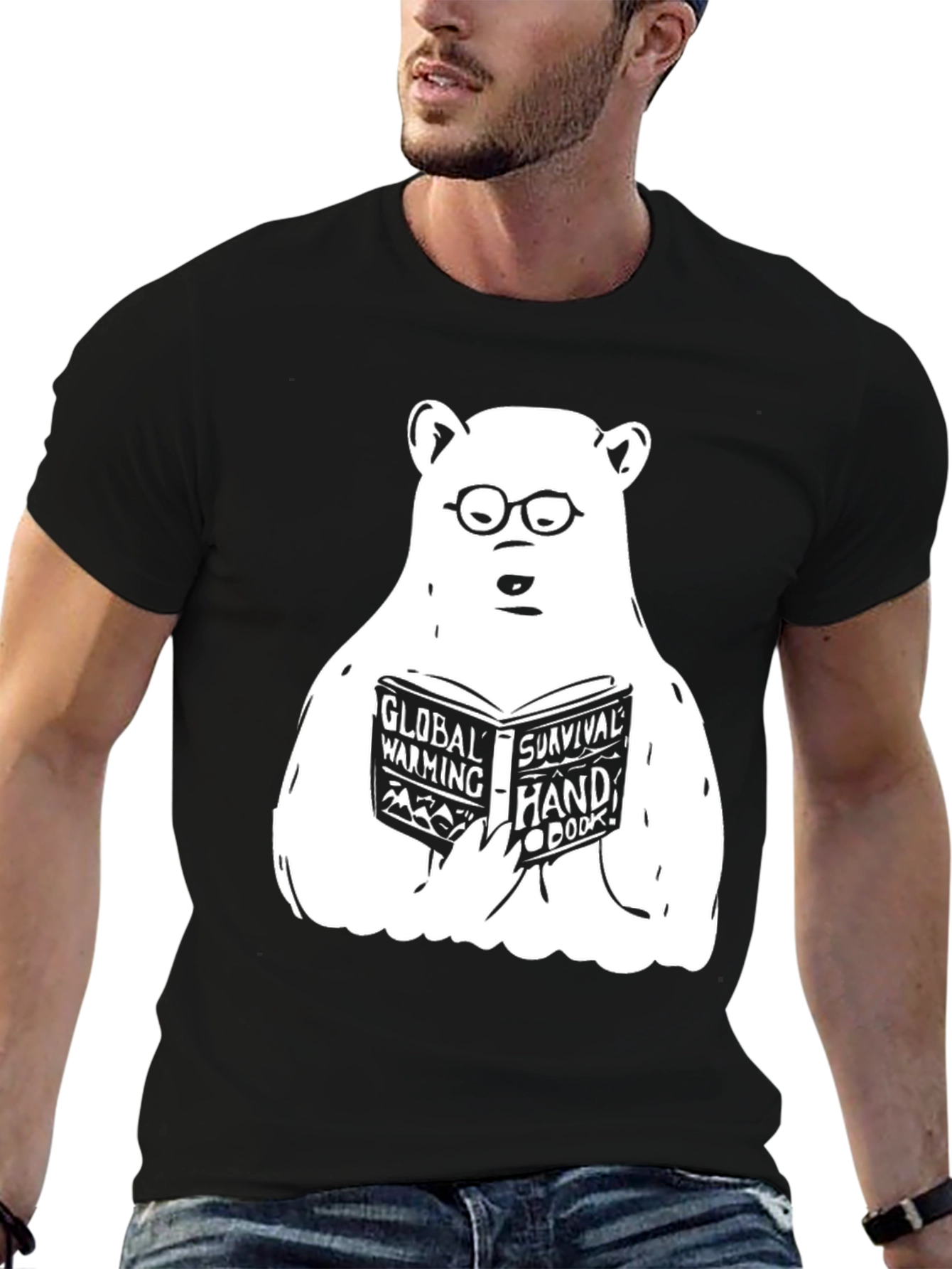 Global Warming Polar Bear T-Shirt