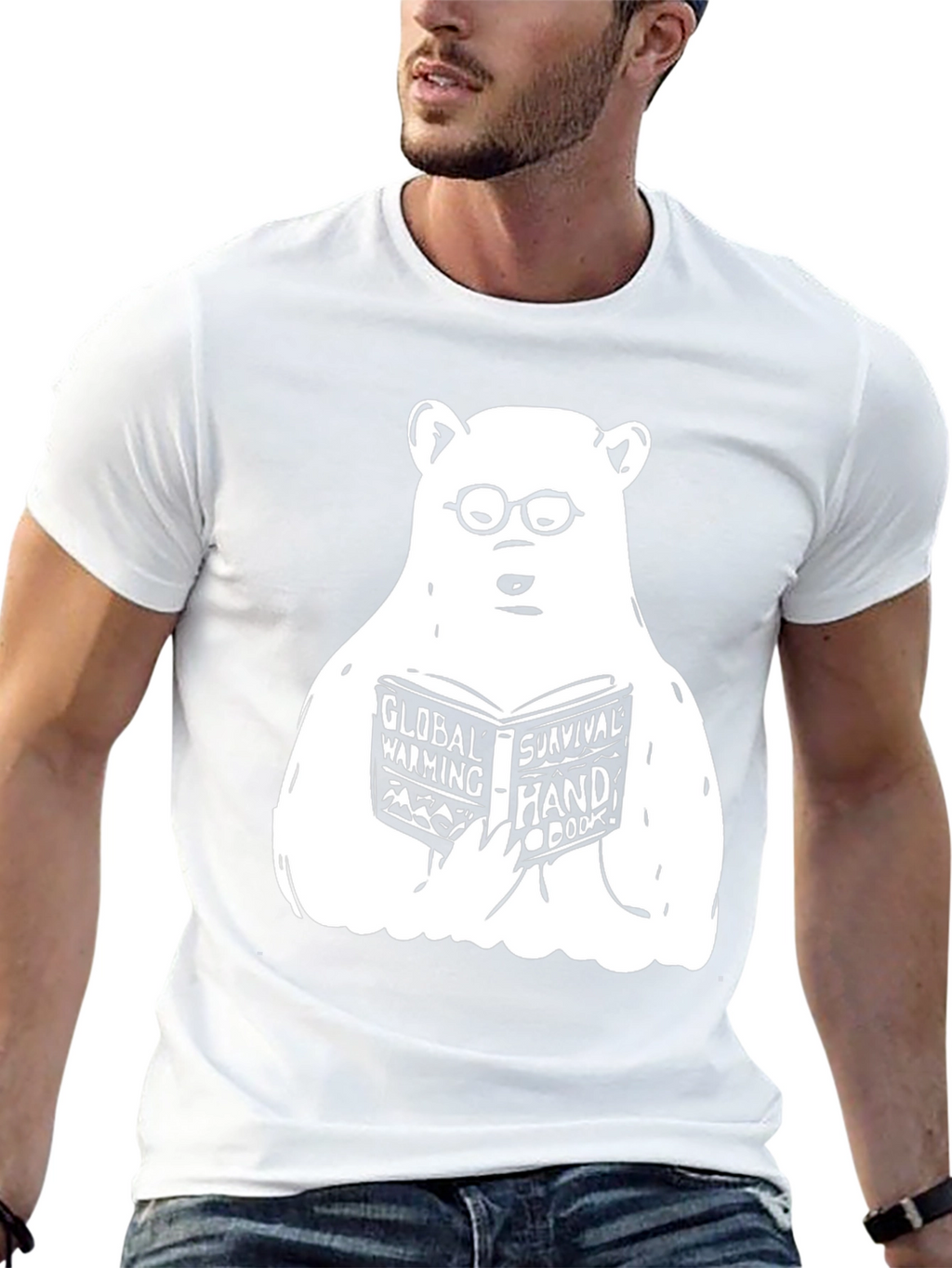 Global Warming Polar Bear T-Shirt