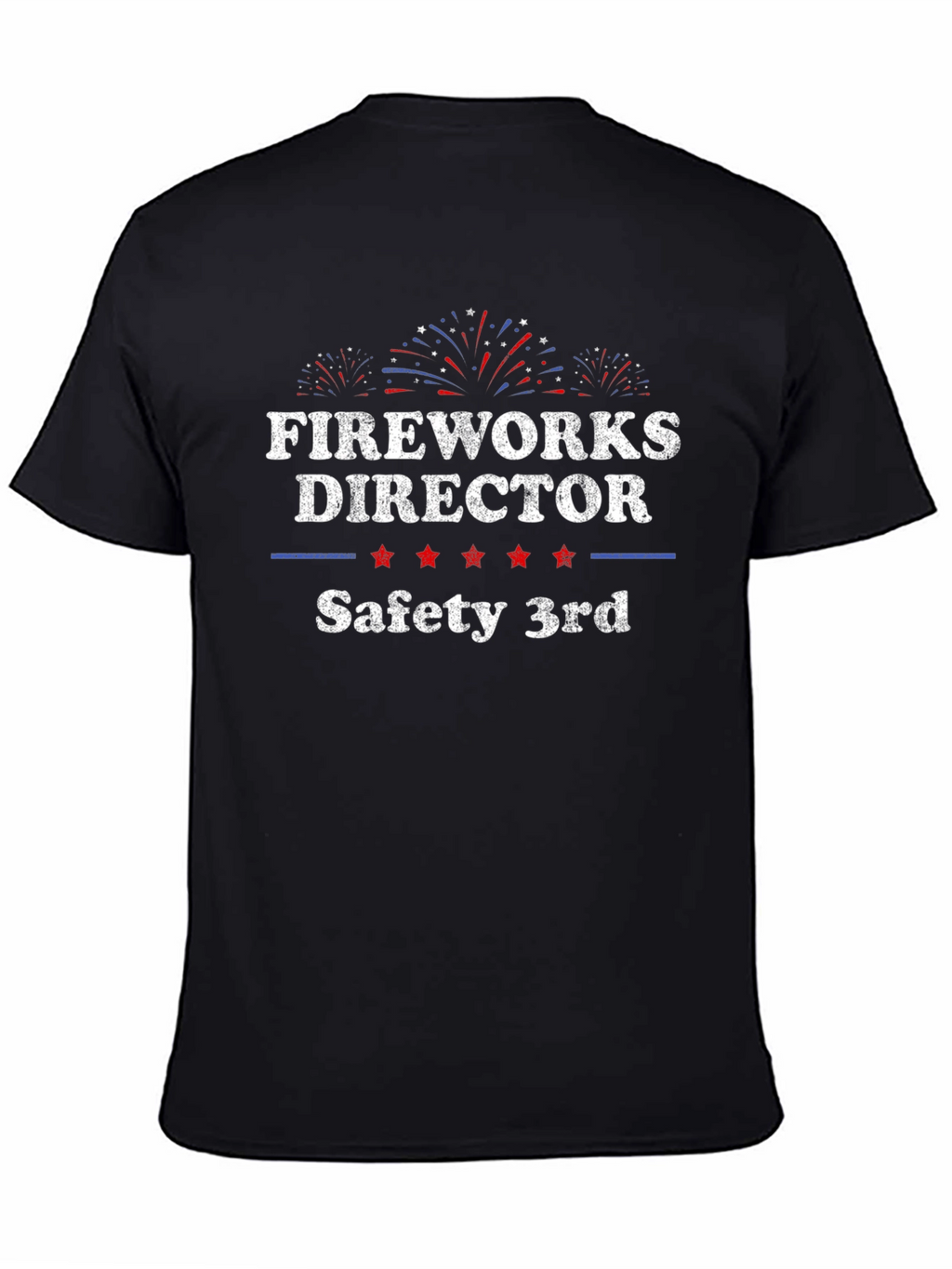 Fireworks Director Safety 3rd T-Shirt