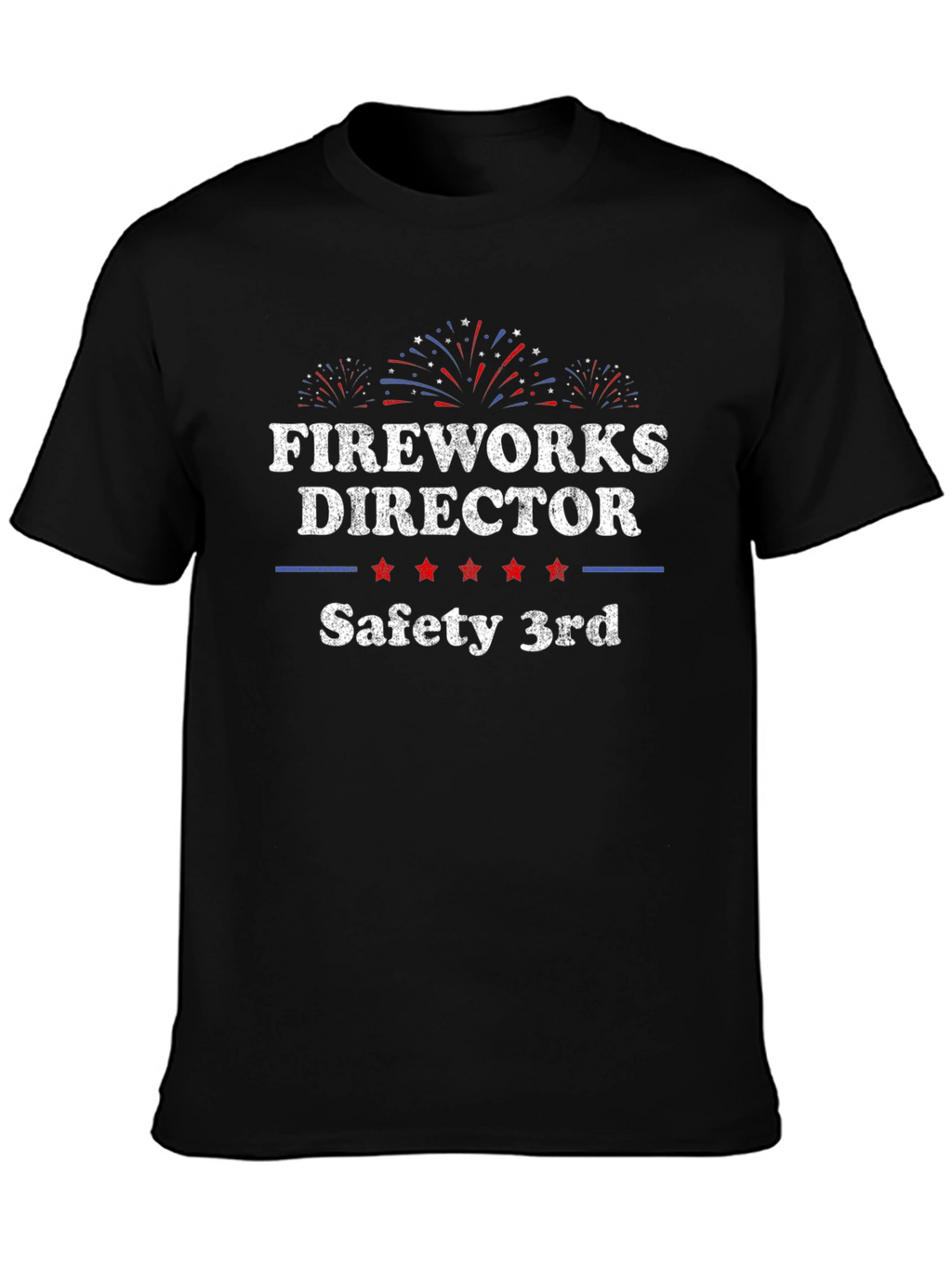 Fireworks Director Safety 3rd T-Shirt