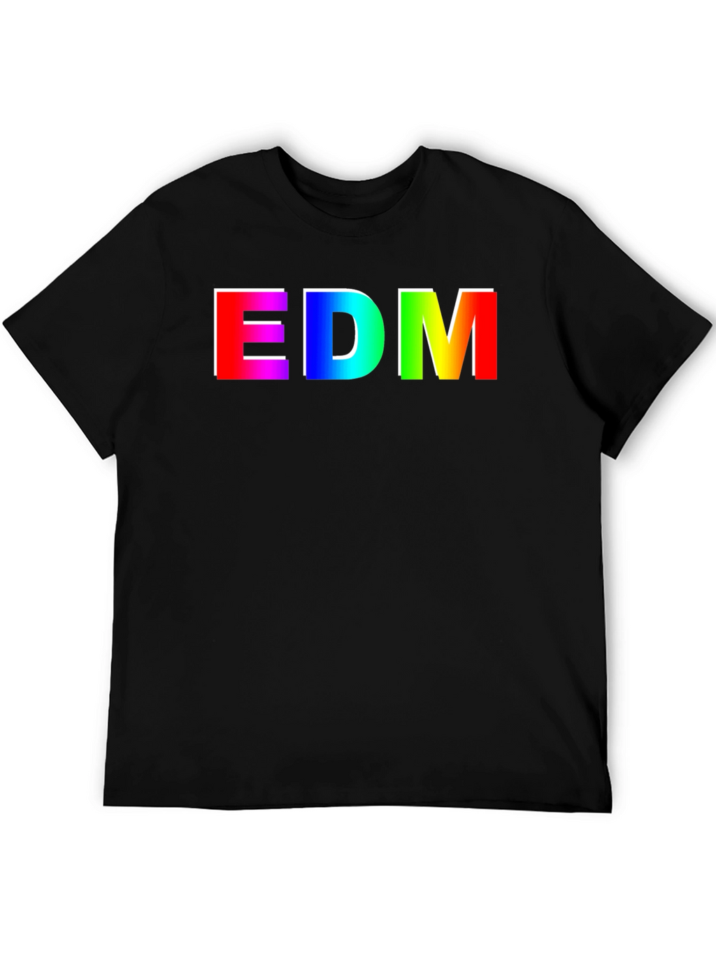 EDM Rainbow T-Shirt - Music Festival Rave Tee