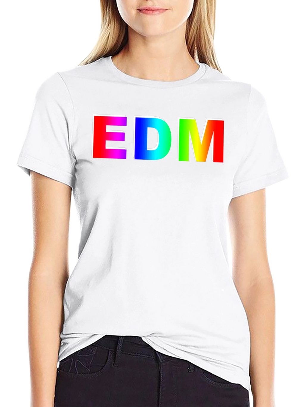 EDM Rainbow T-Shirt - Music Festival Rave Tee