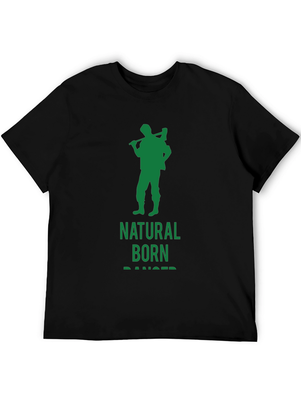 Natural Born Ranger Graphic Tee - Black